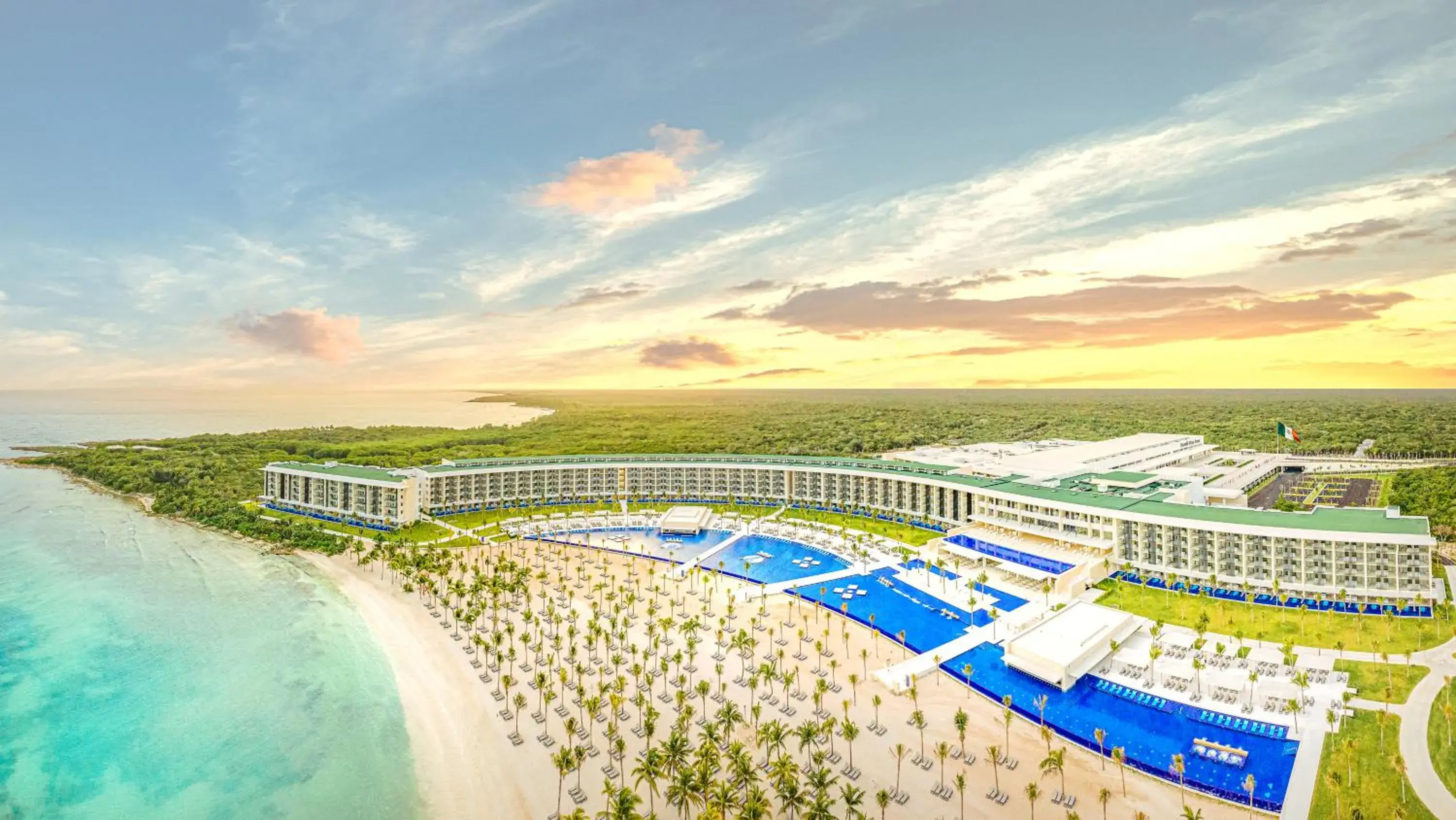 Bird's eye view in Barceló Maya Riviera - All Inclusive Adults Only Bird's eye view in Barceló Maya Riviera - All Inclusive Adults Only