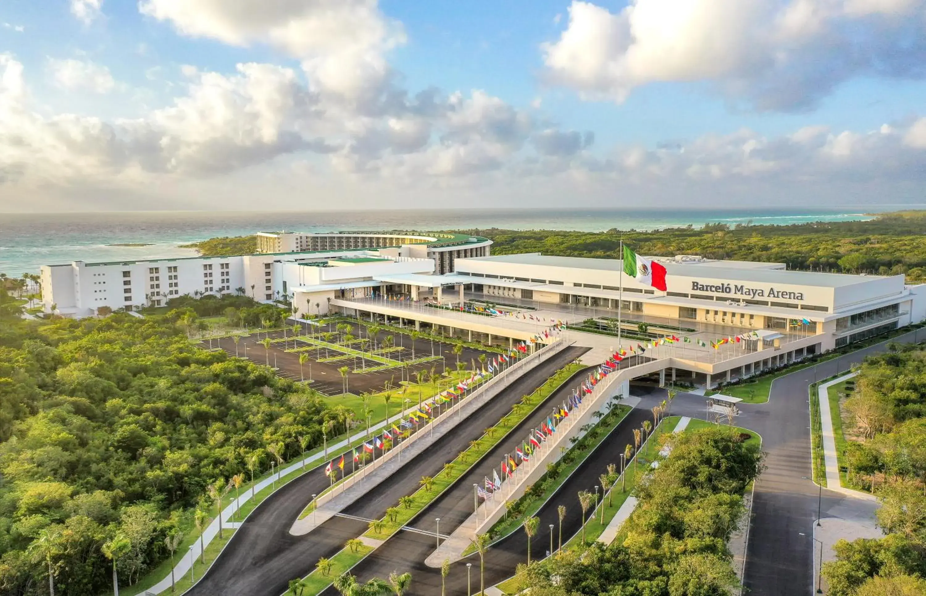 Bird's eye view in Barceló Maya Riviera - All Inclusive Adults Only Bird's eye view in Barceló Maya Riviera - All Inclusive Adults Only
