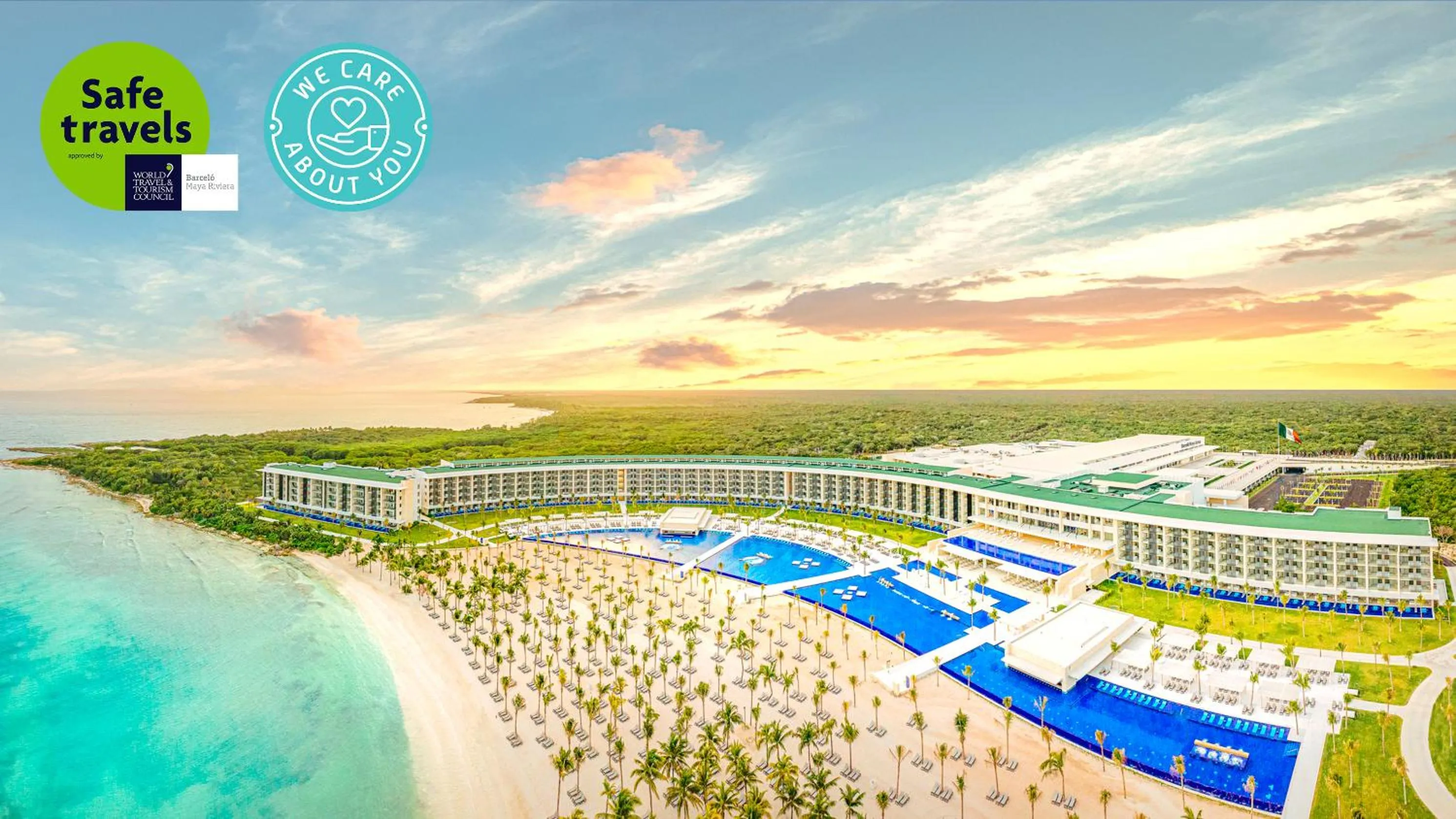Bird's eye view in Barceló Maya Riviera - All Inclusive Adults Only