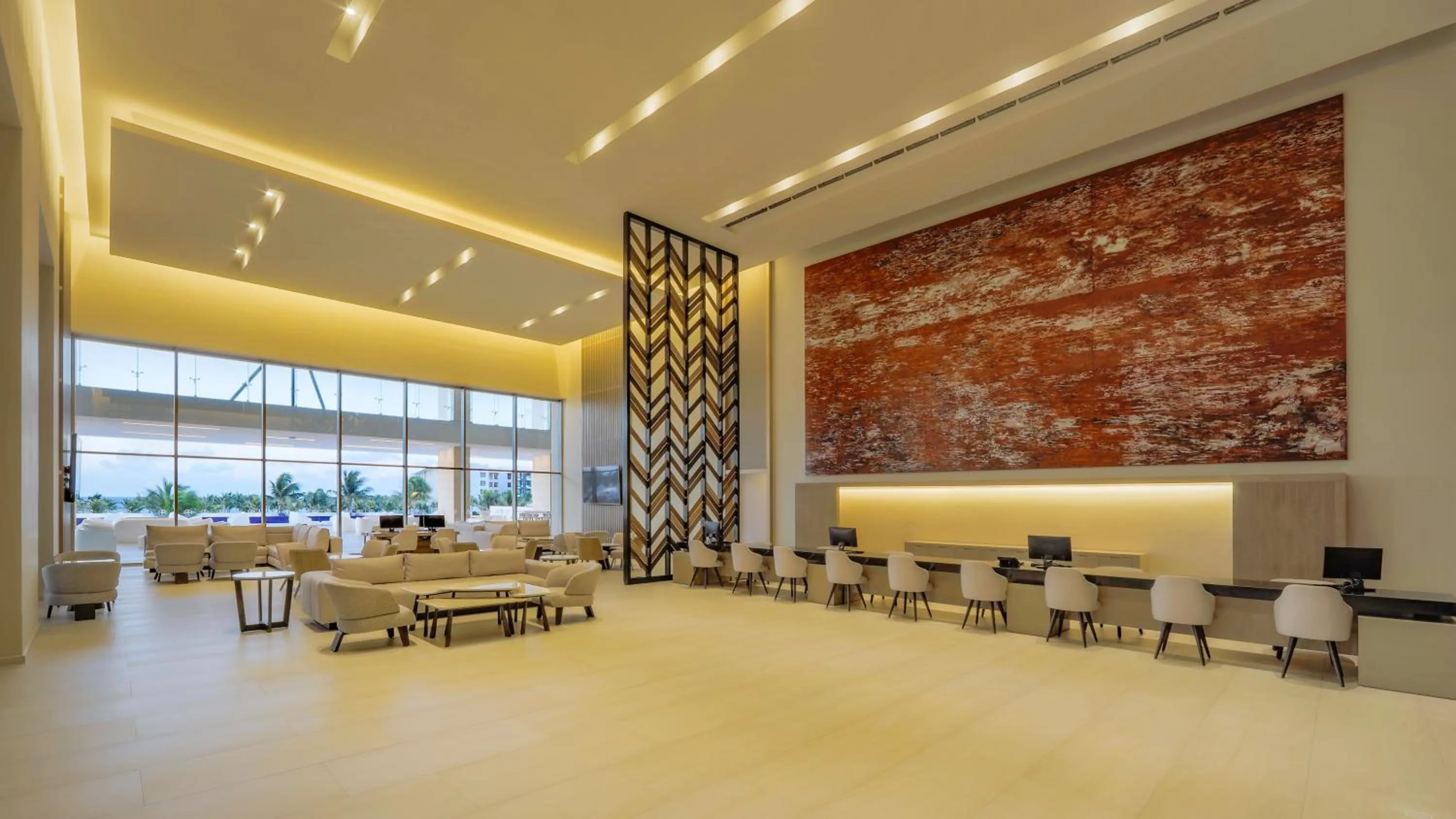 Lobby or reception in Barceló Maya Riviera - All Inclusive Adults Only