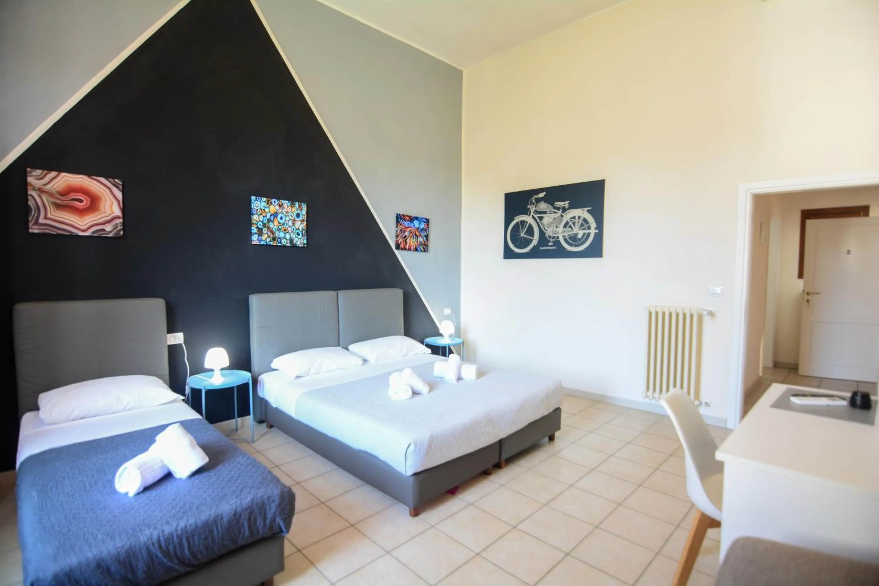 Bedroom, Bed in Villa Gelsomino Garden