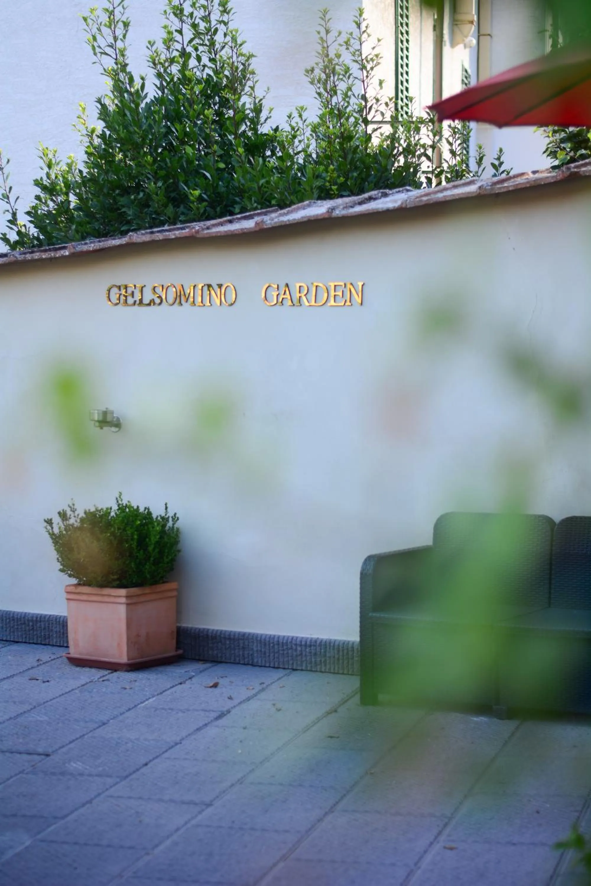 Patio in Villa Gelsomino Garden