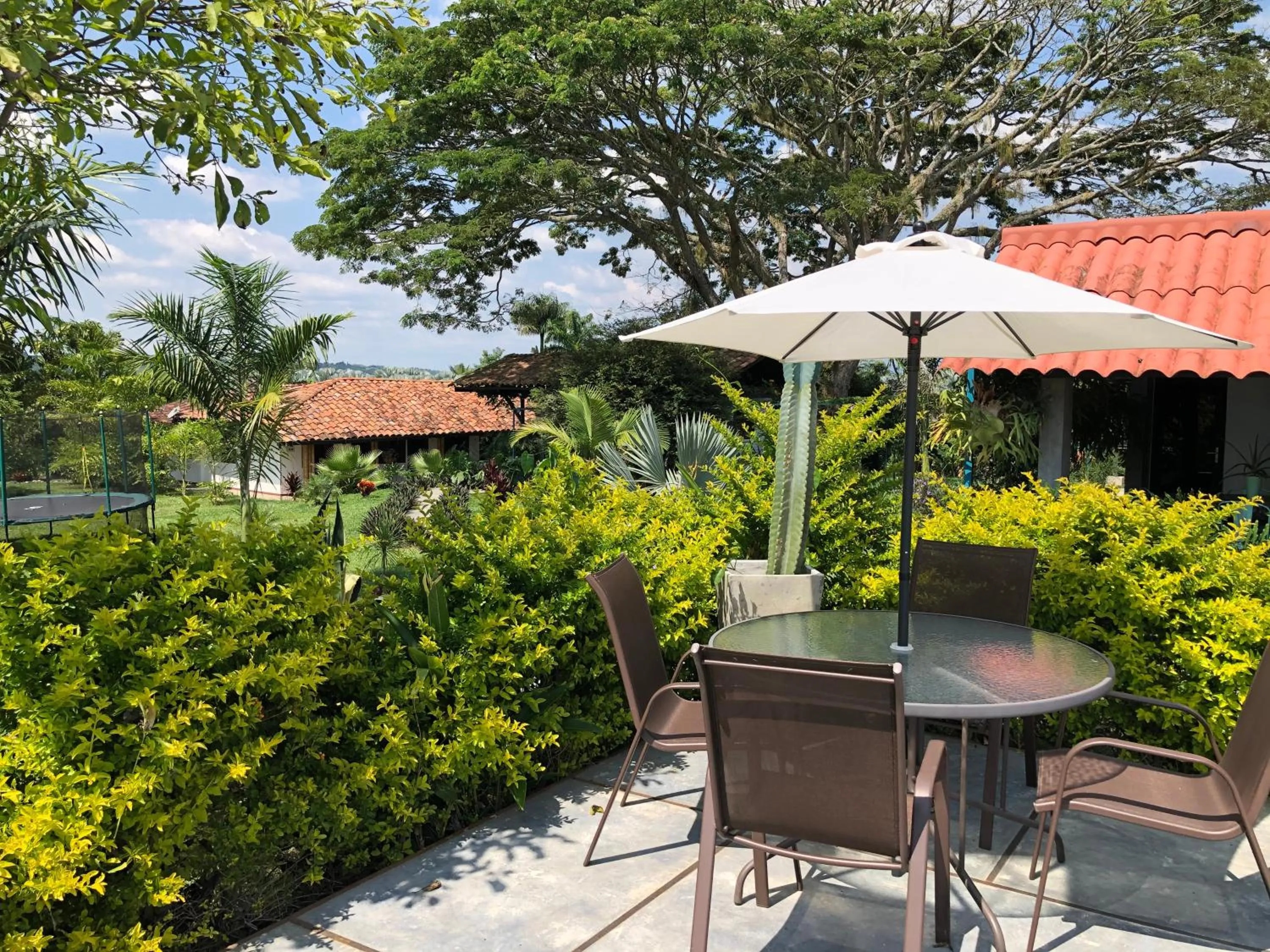 Garden in Finca Hotel Brasilia