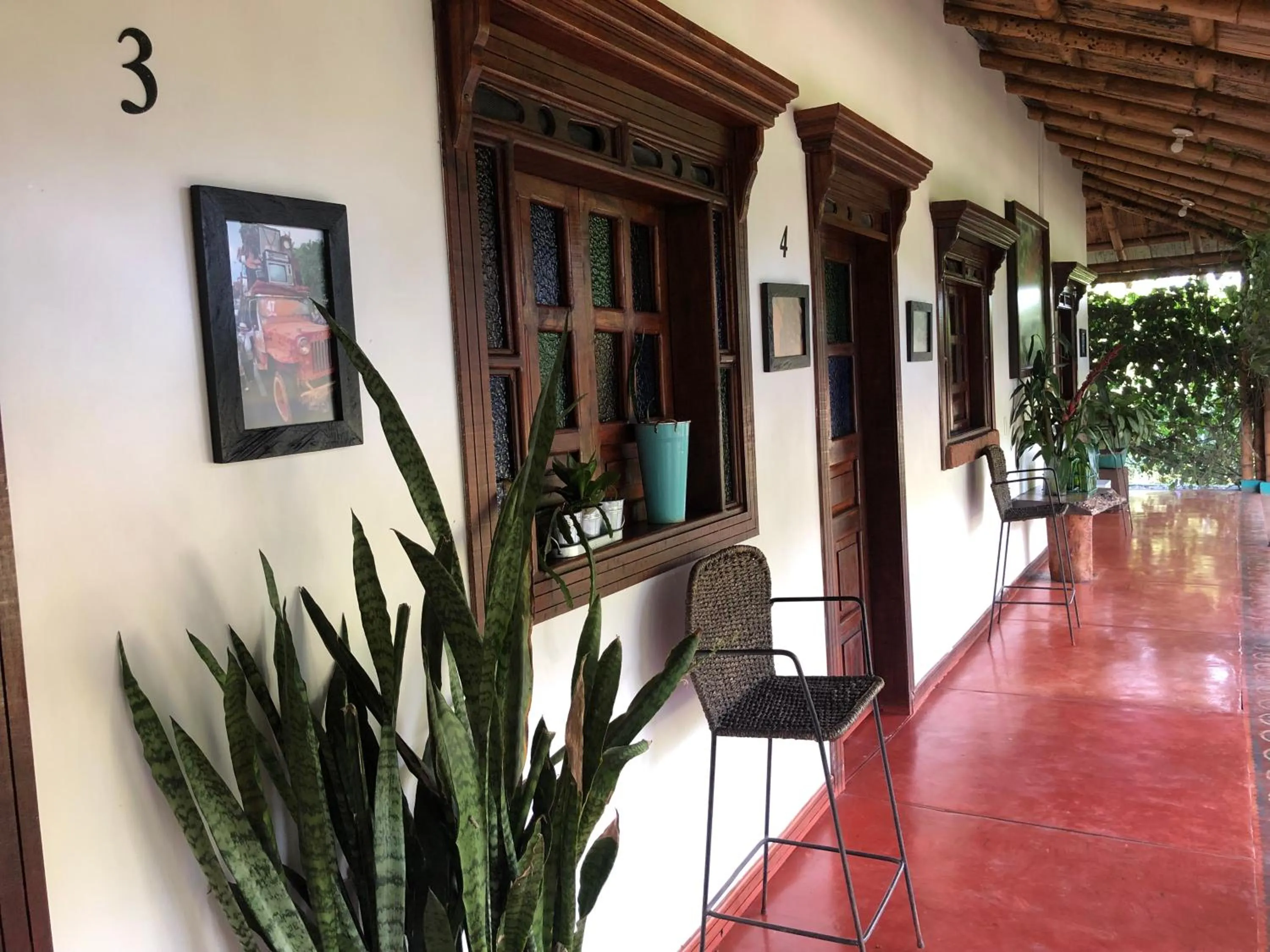 Property building in Finca Hotel Brasilia