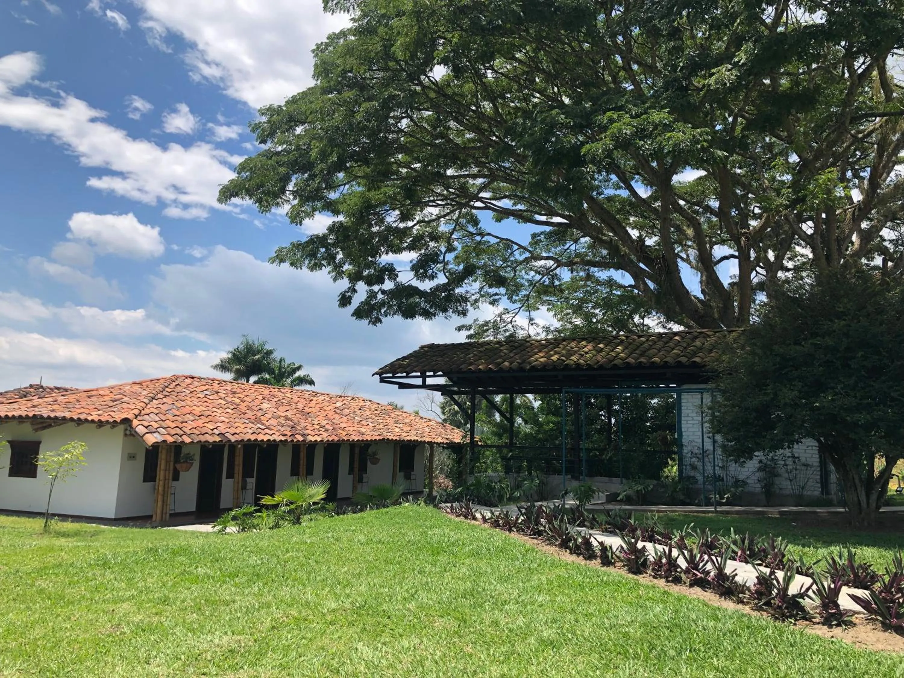 Property building in Finca Hotel Brasilia