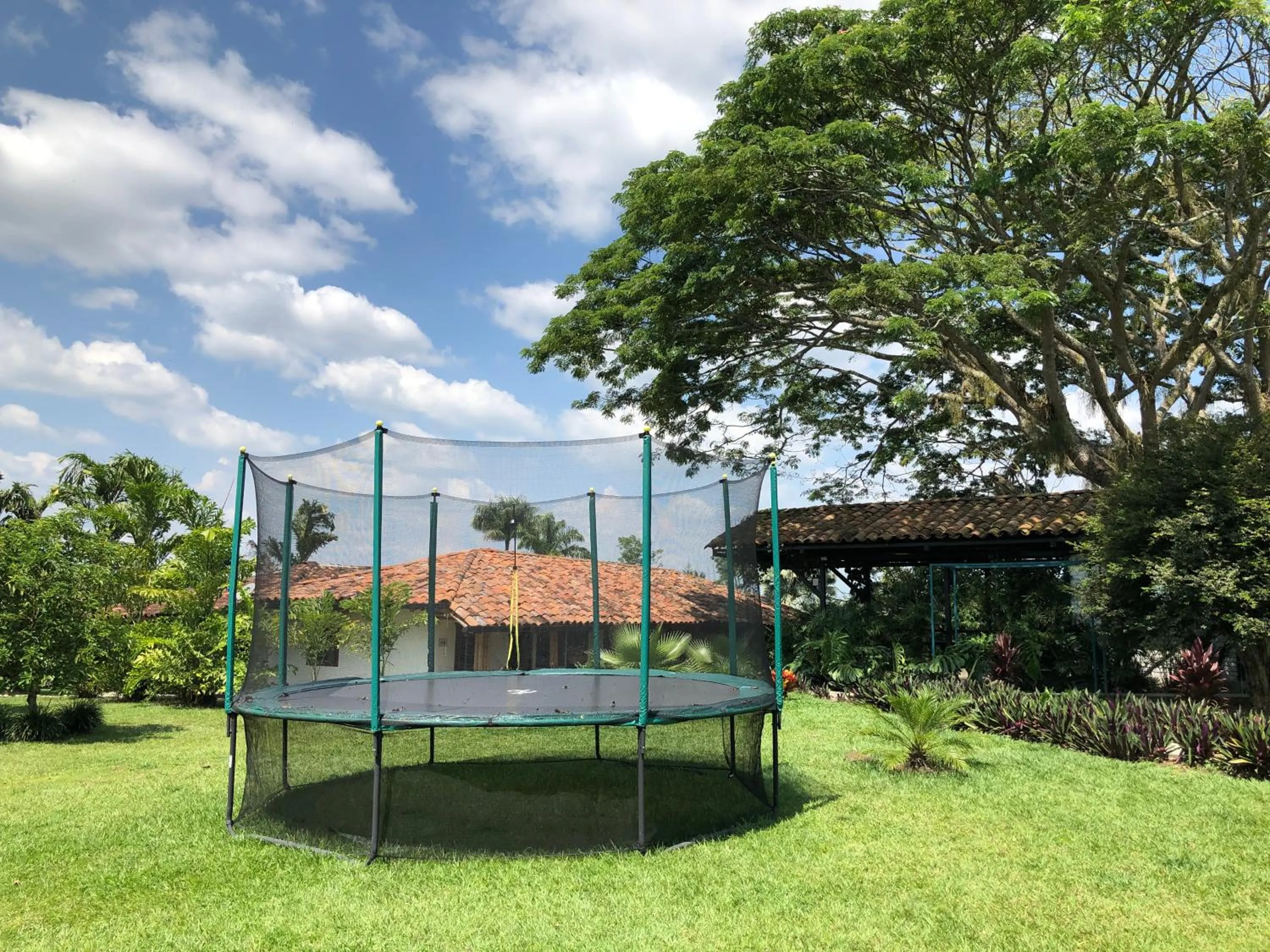 Children play ground in Finca Hotel Brasilia