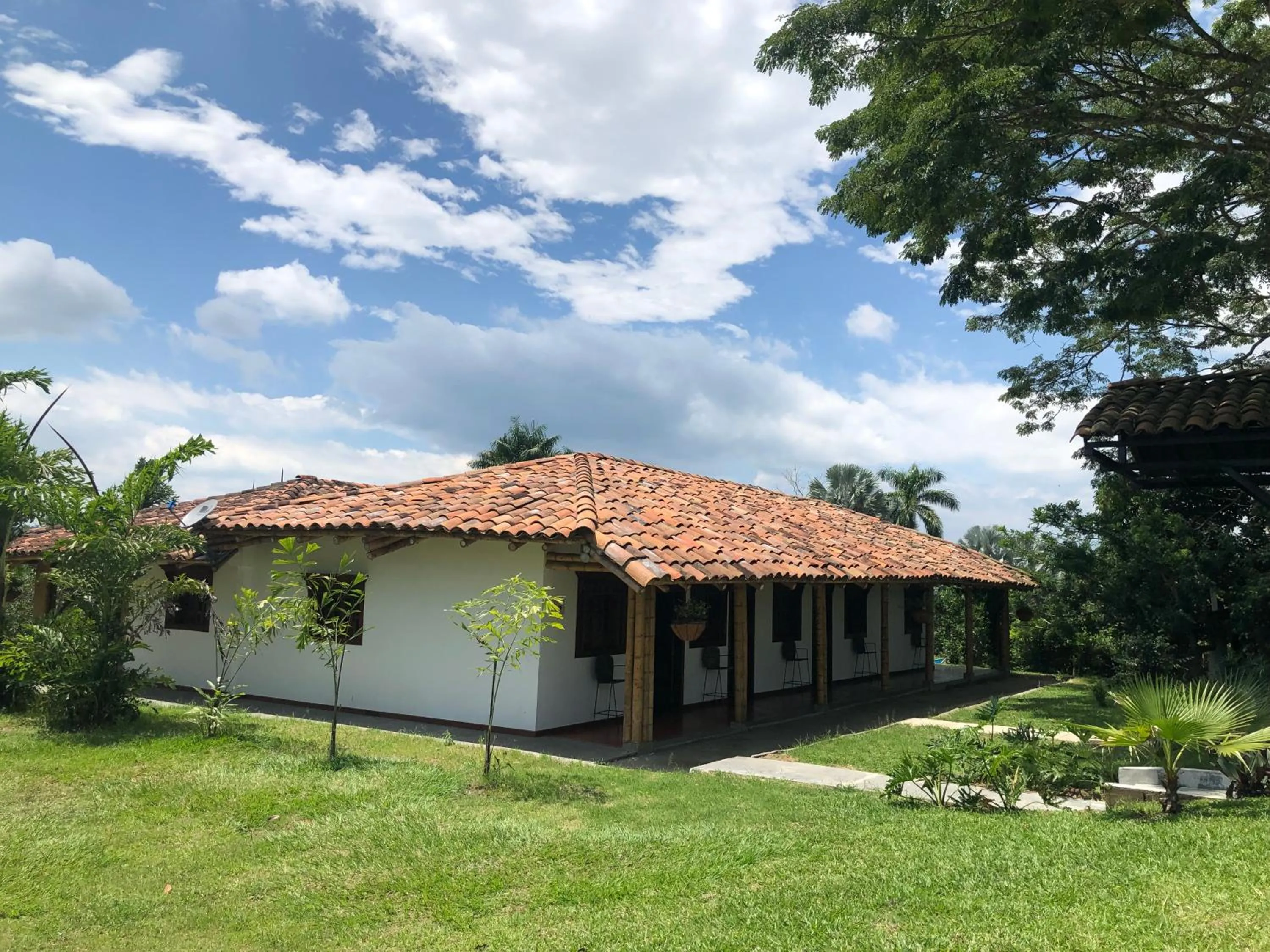 Property building in Finca Hotel Brasilia