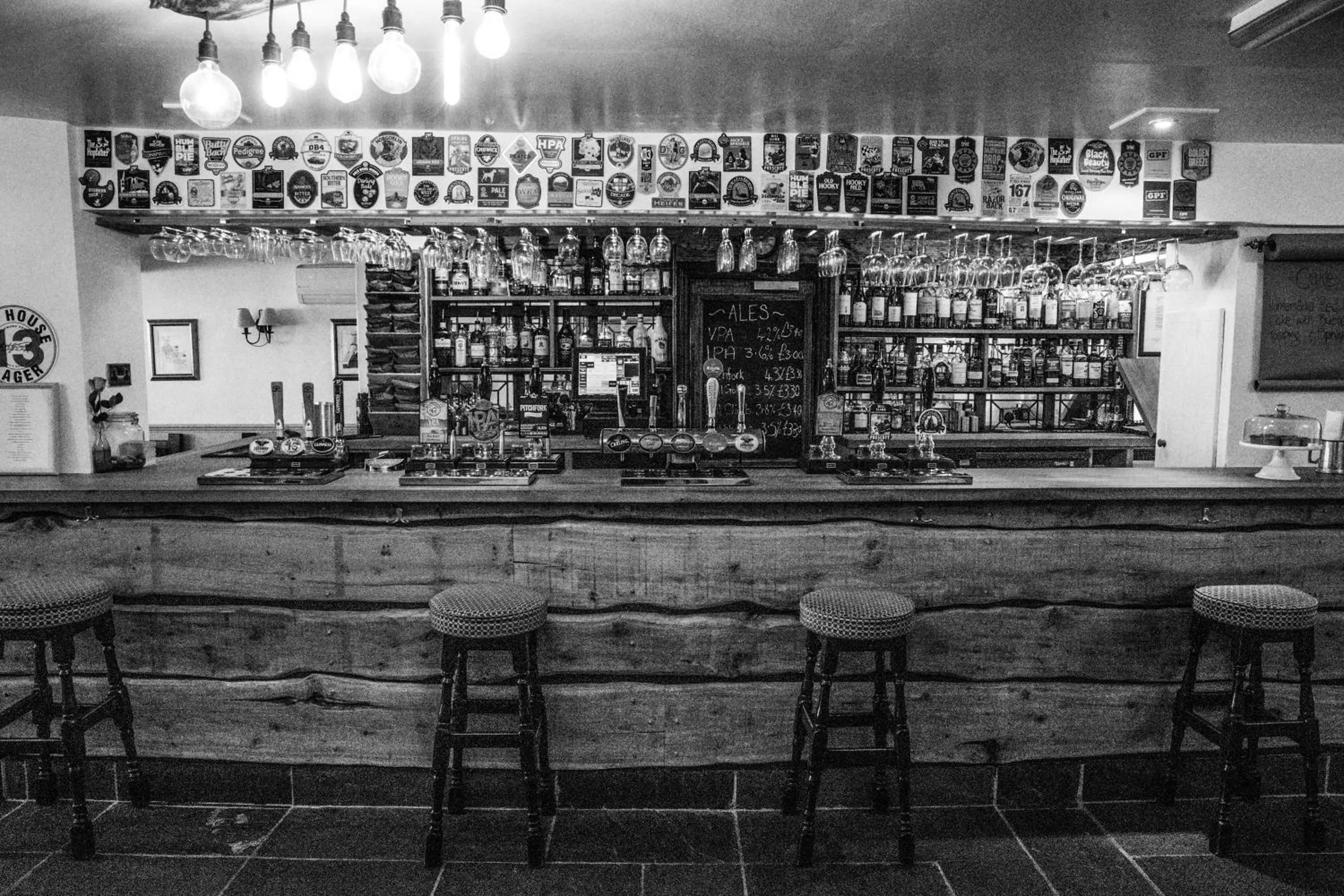 Lounge or bar in The Old Fourpenny Hotel