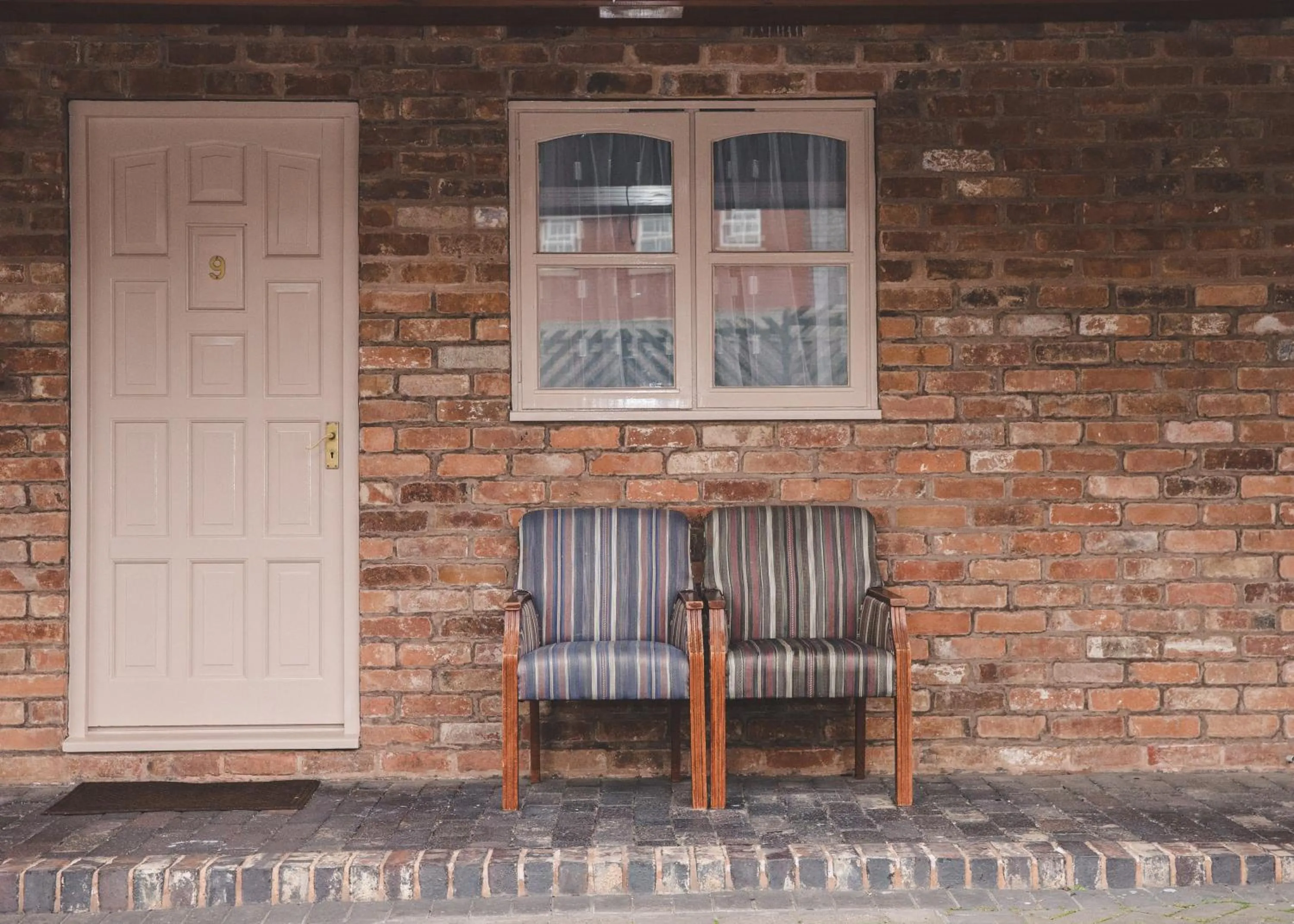 Patio in The Old Fourpenny Hotel