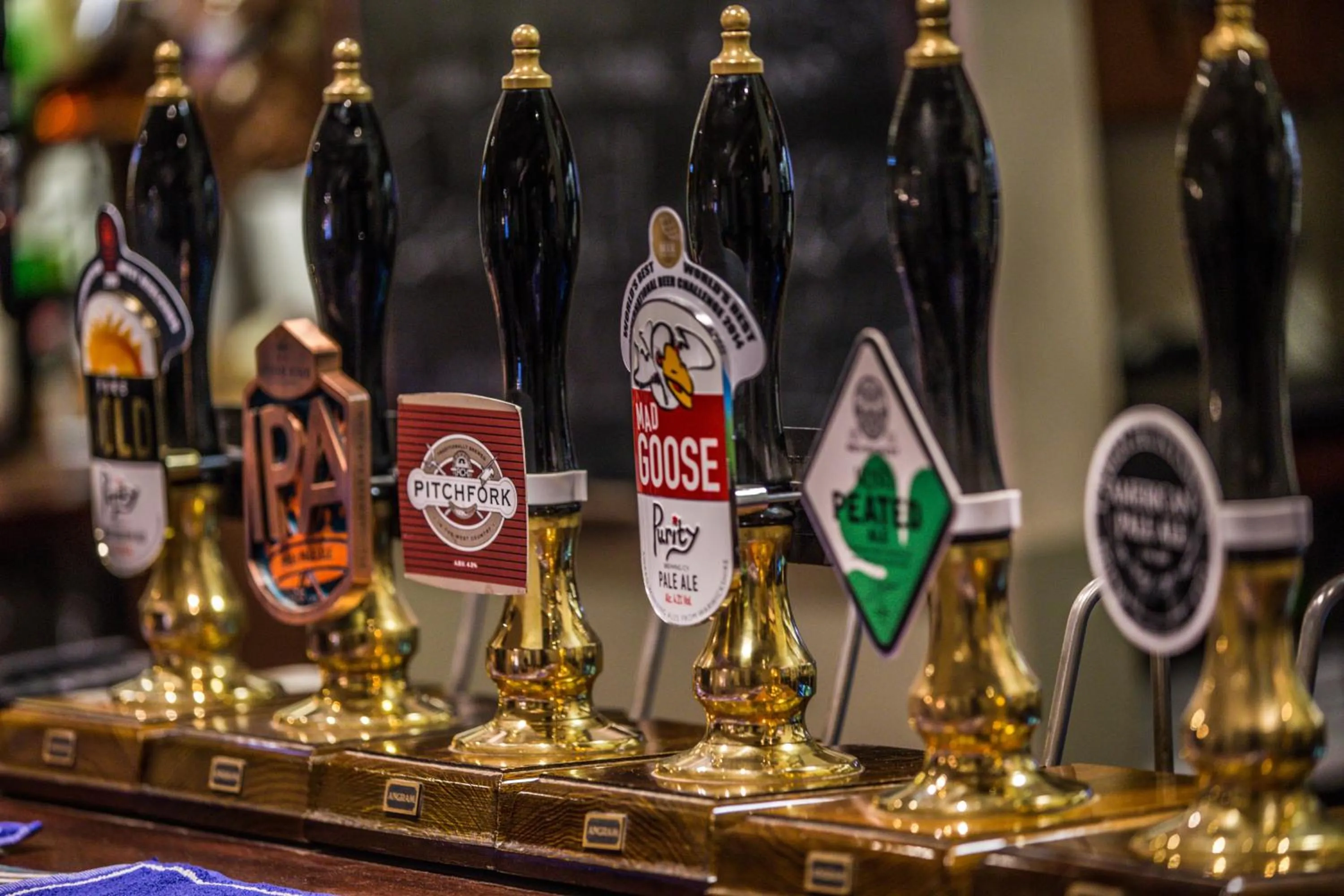 Lounge or bar in The Old Fourpenny Hotel