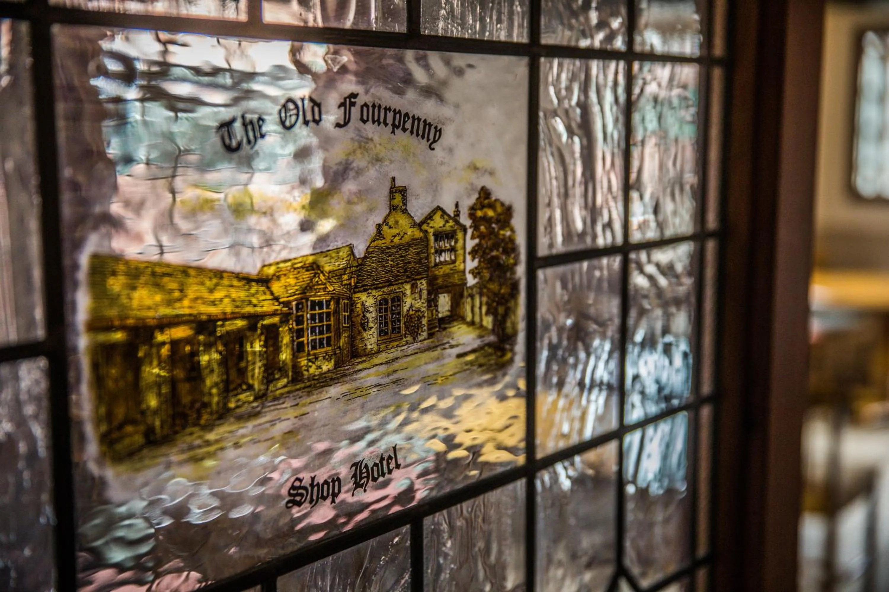 Decorative detail in The Old Fourpenny Hotel