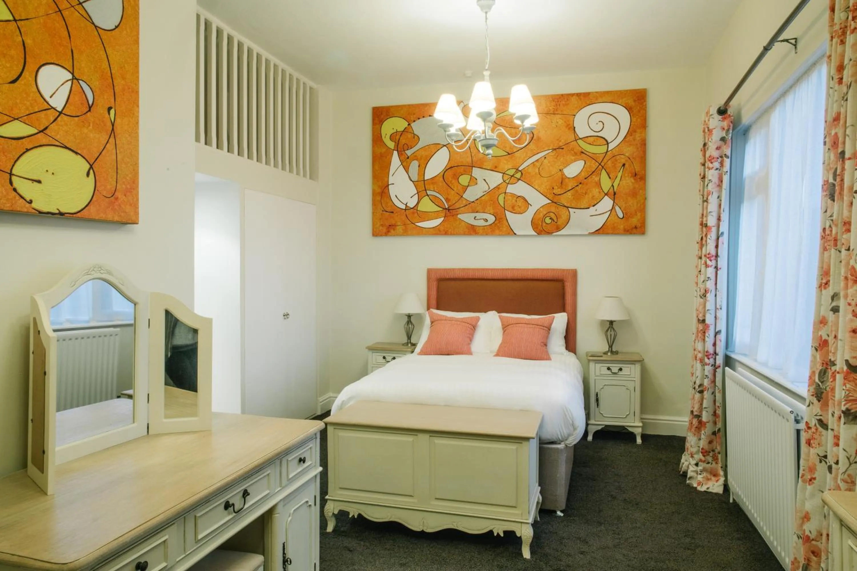 Bed in The Old Fourpenny Hotel