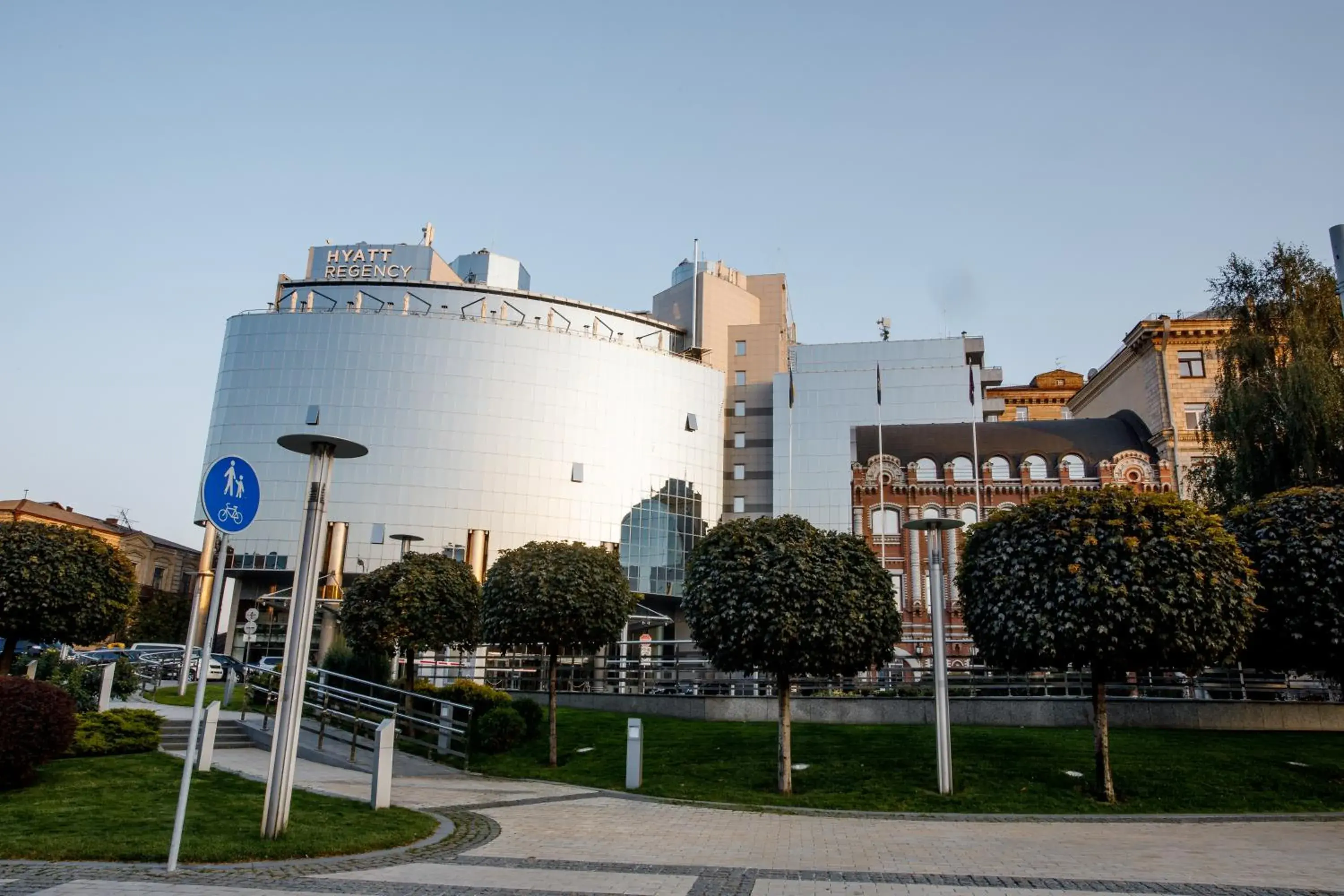 Property building in Hyatt Regency Kyiv Property building in Hyatt Regency Kyiv