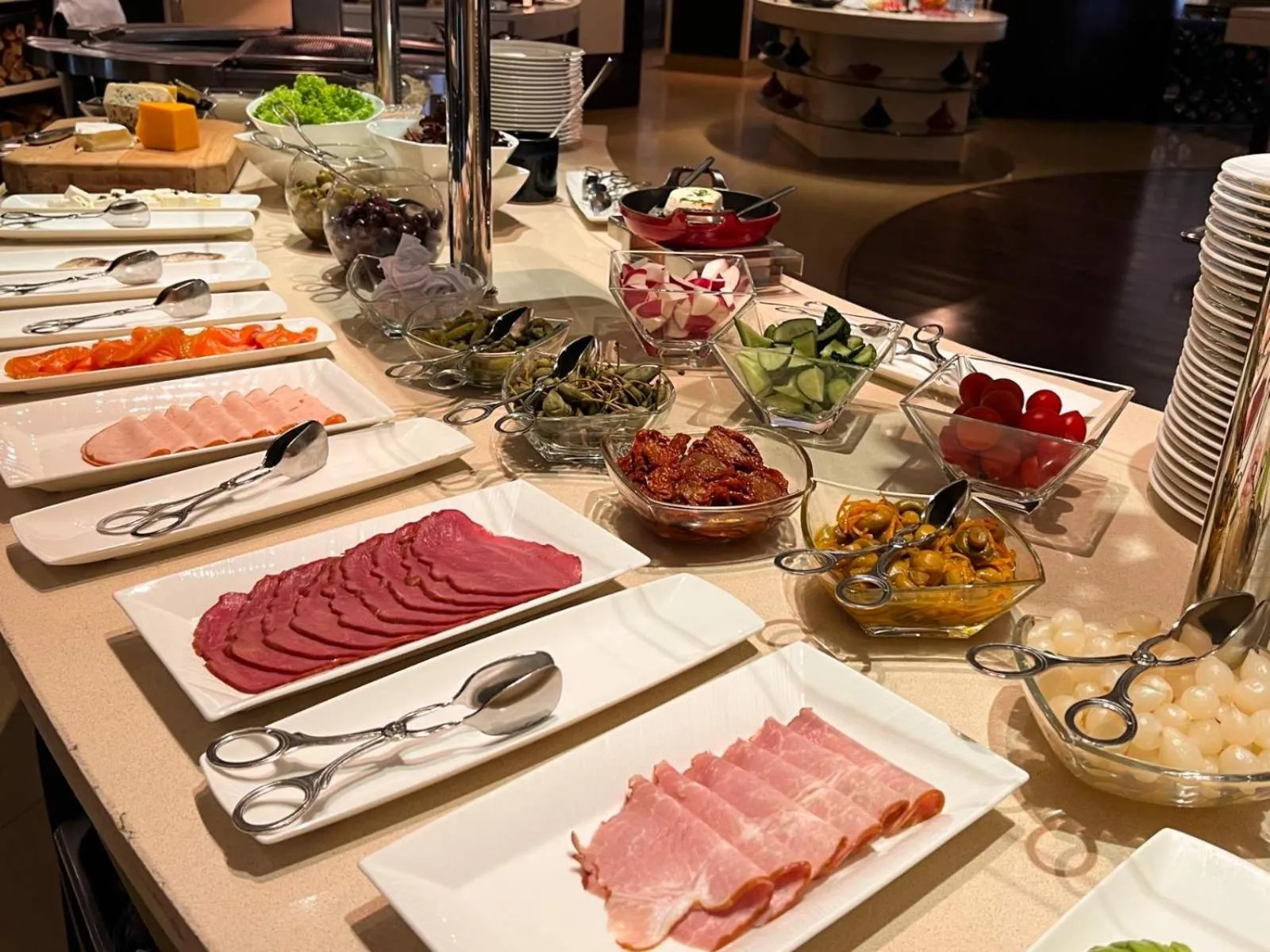 Breakfast in Hyatt Regency Kyiv