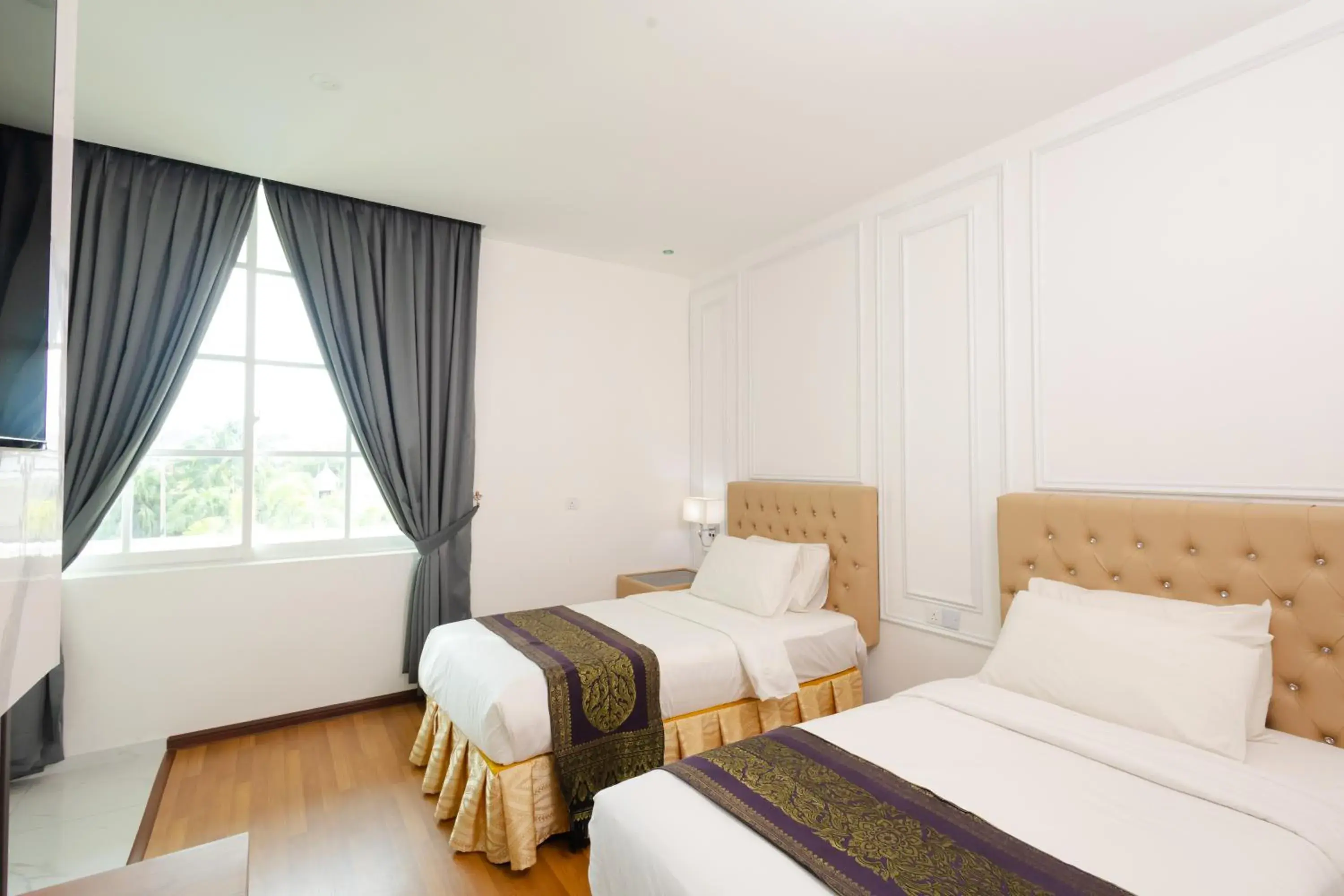 Bed in Hotel Pen Mutiara Bed in Hotel Pen Mutiara