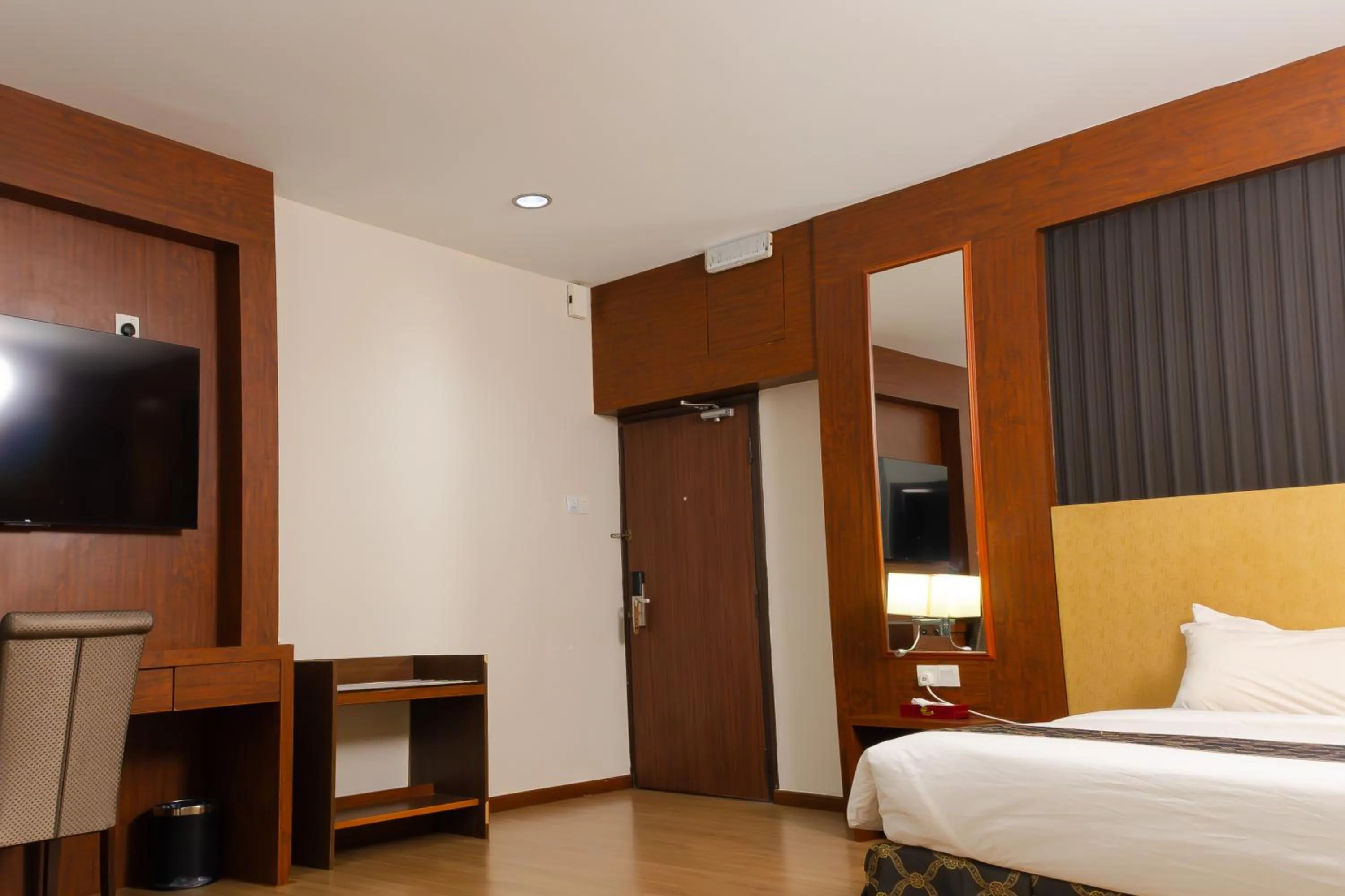 Bed in Hotel Pen Mutiara