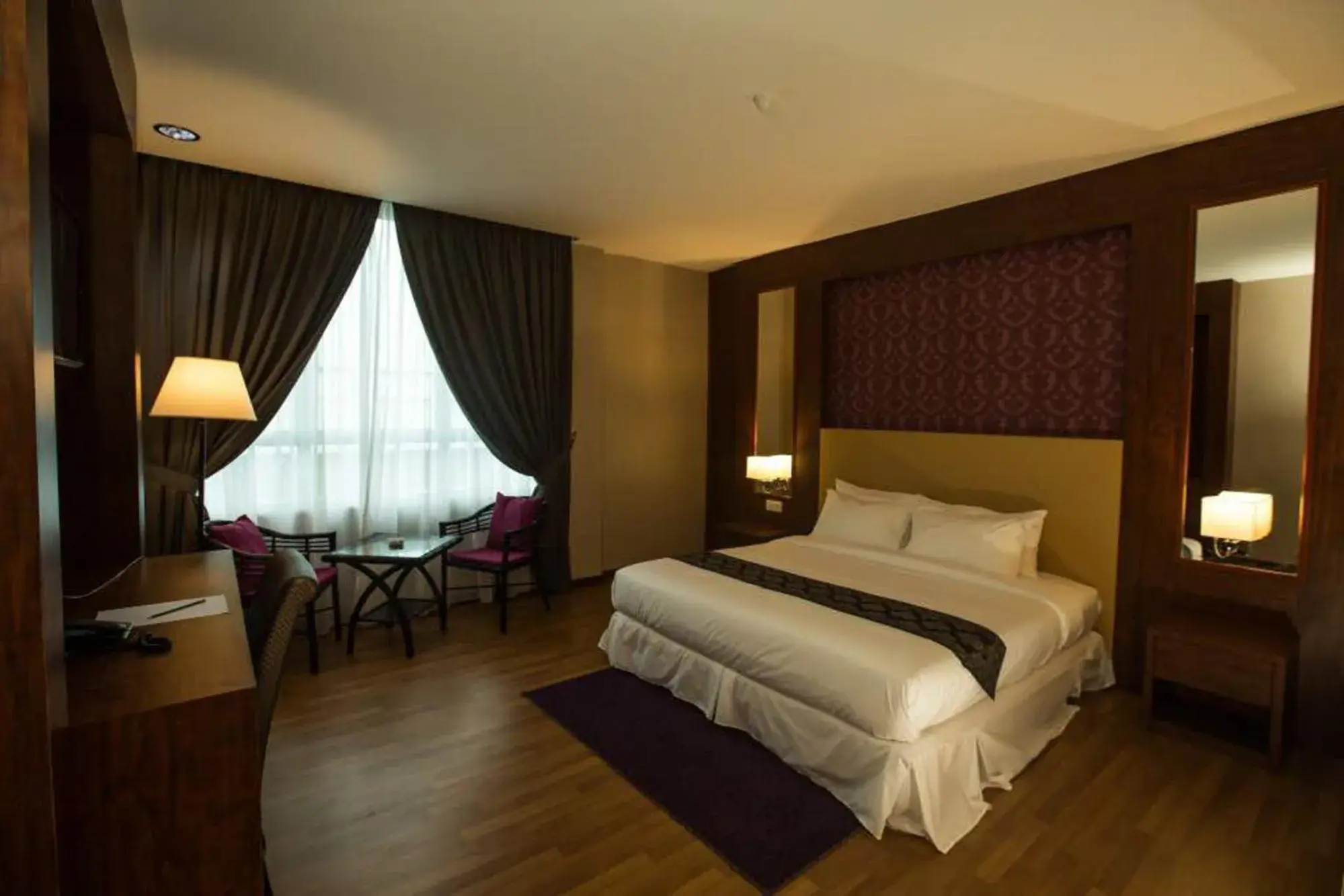 Bed in Hotel Pen Mutiara Bed in Hotel Pen Mutiara