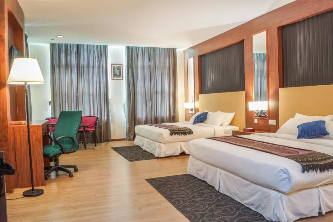 Bed in Hotel Pen Mutiara