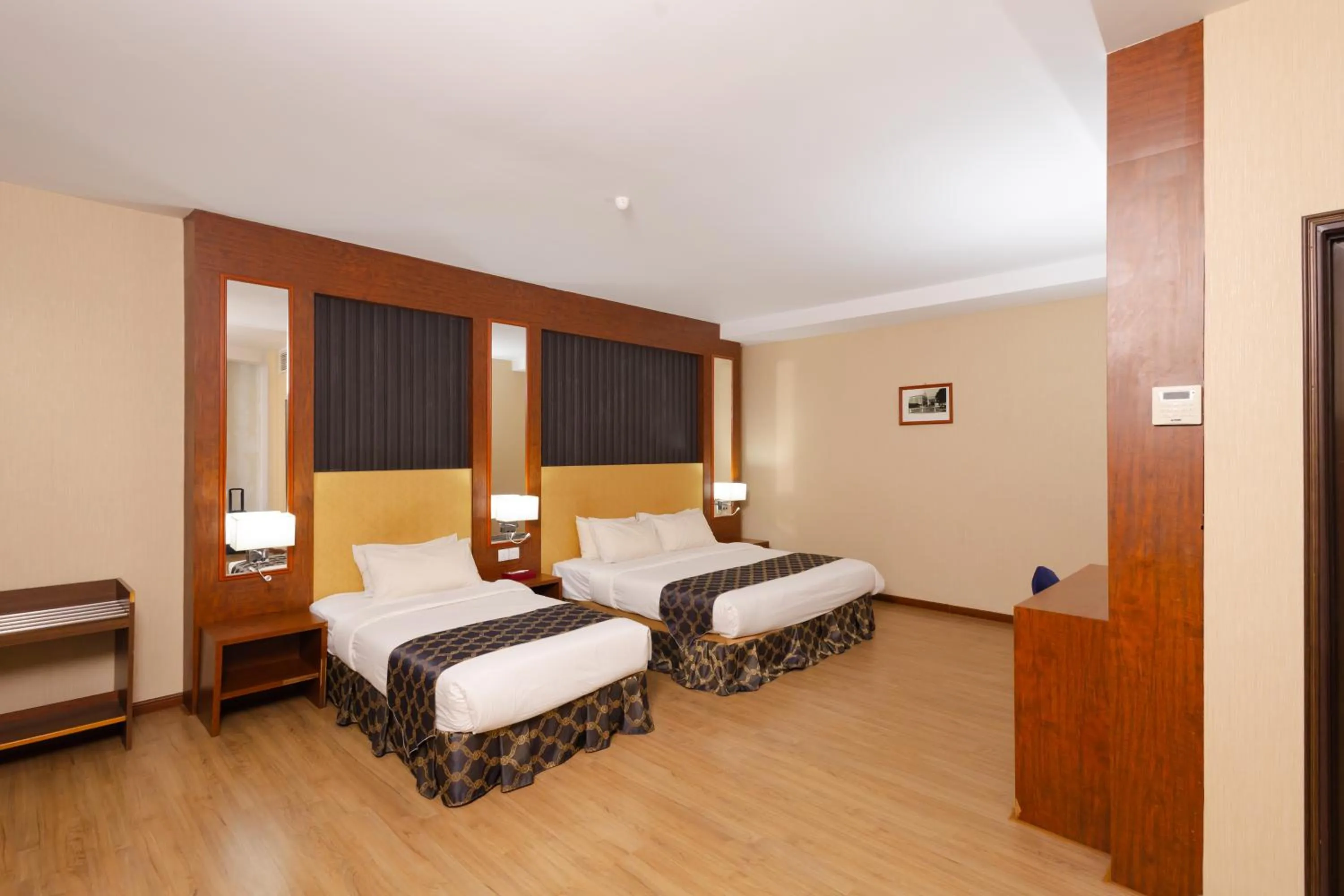 Bed in Hotel Pen Mutiara