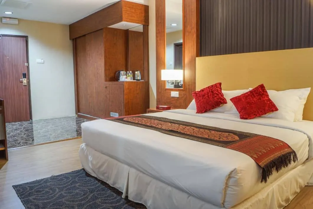 Bed in Hotel Pen Mutiara