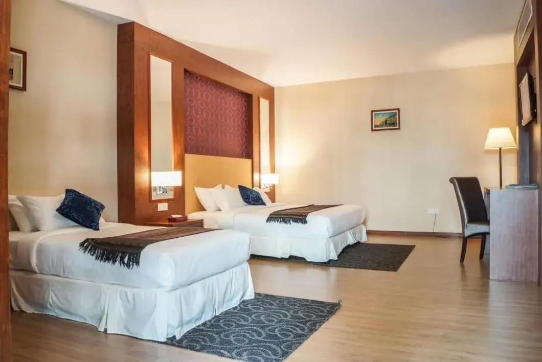 Bed in Hotel Pen Mutiara Bed in Hotel Pen Mutiara