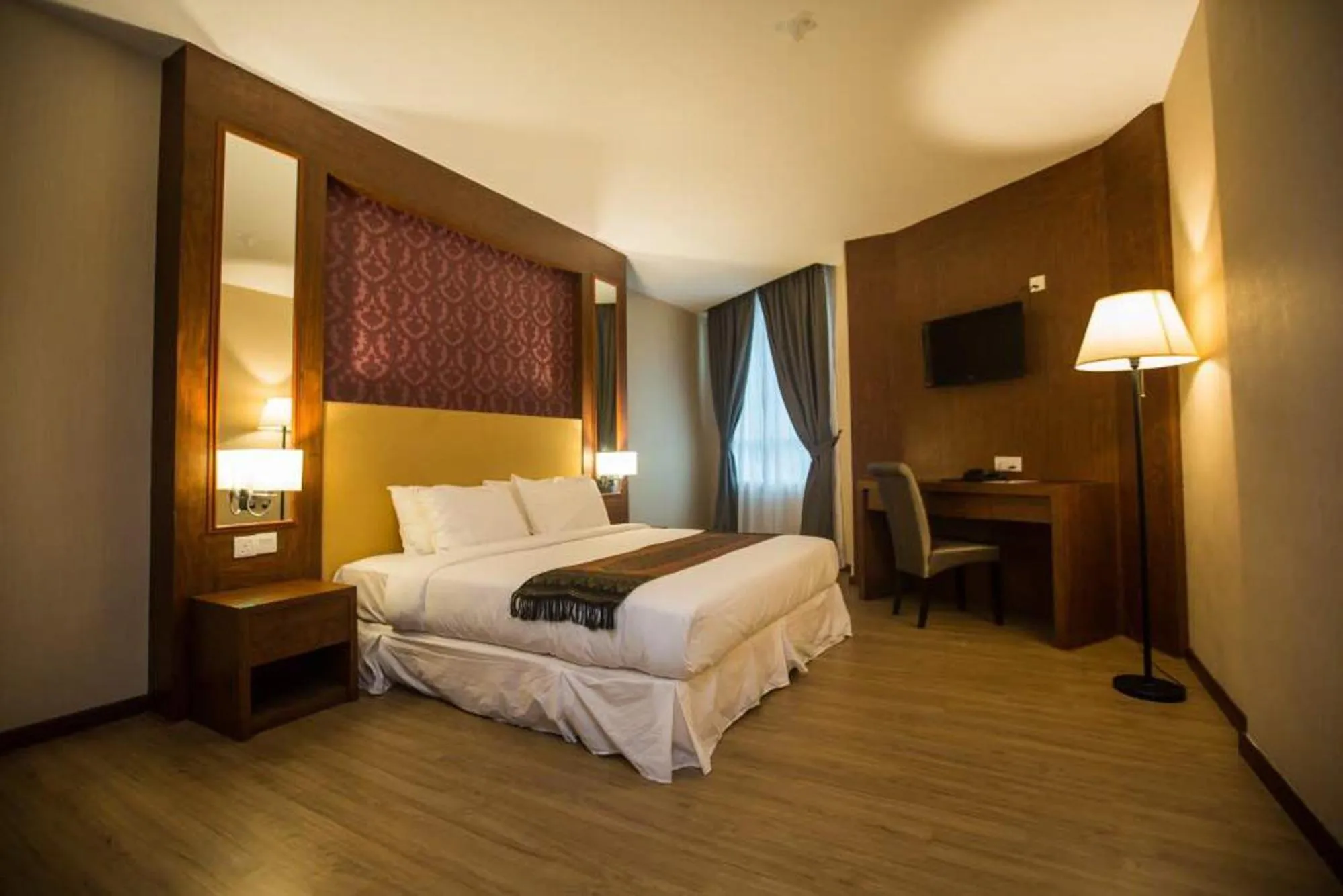 Bed in Hotel Pen Mutiara