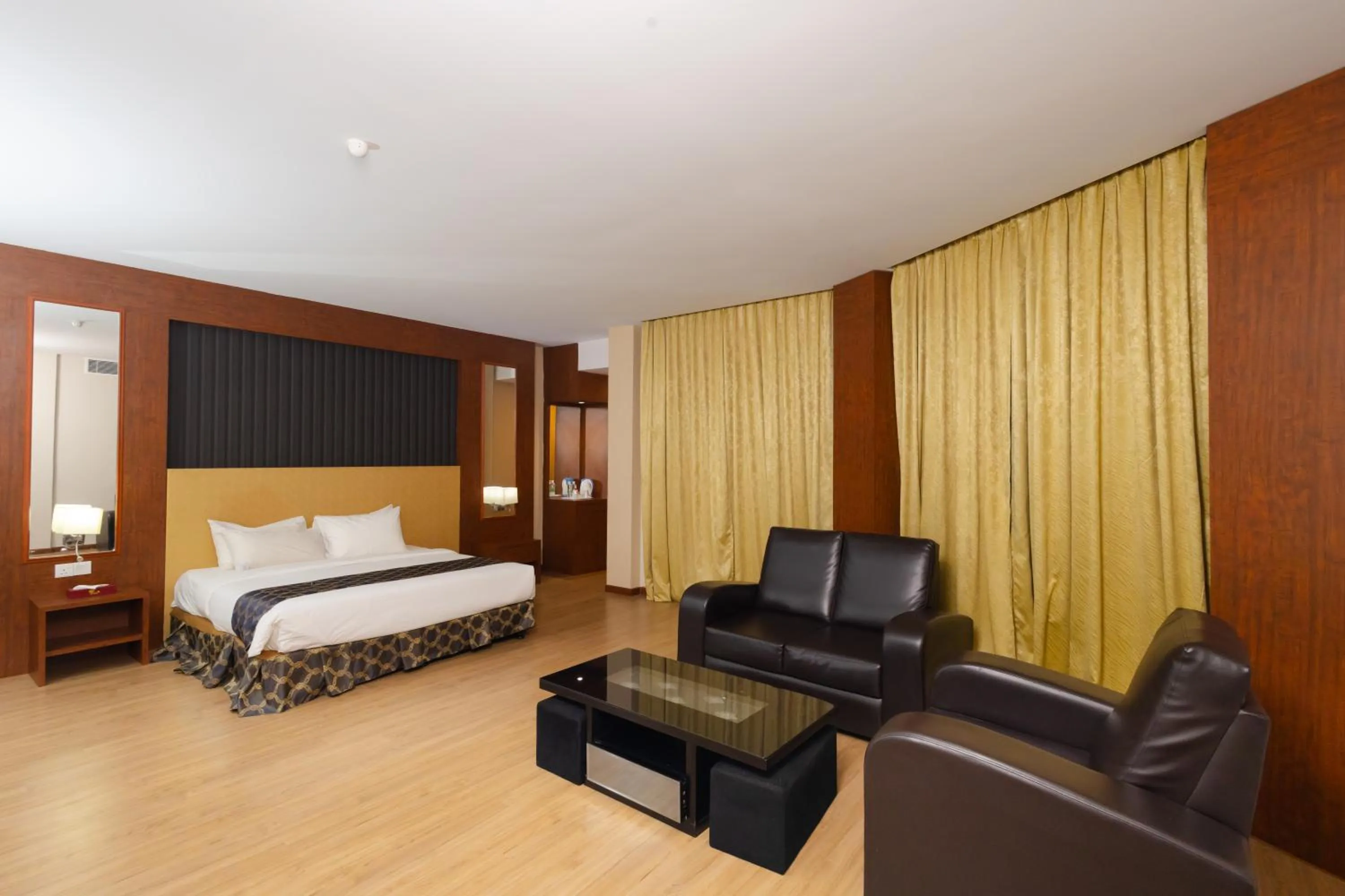 Bed in Hotel Pen Mutiara