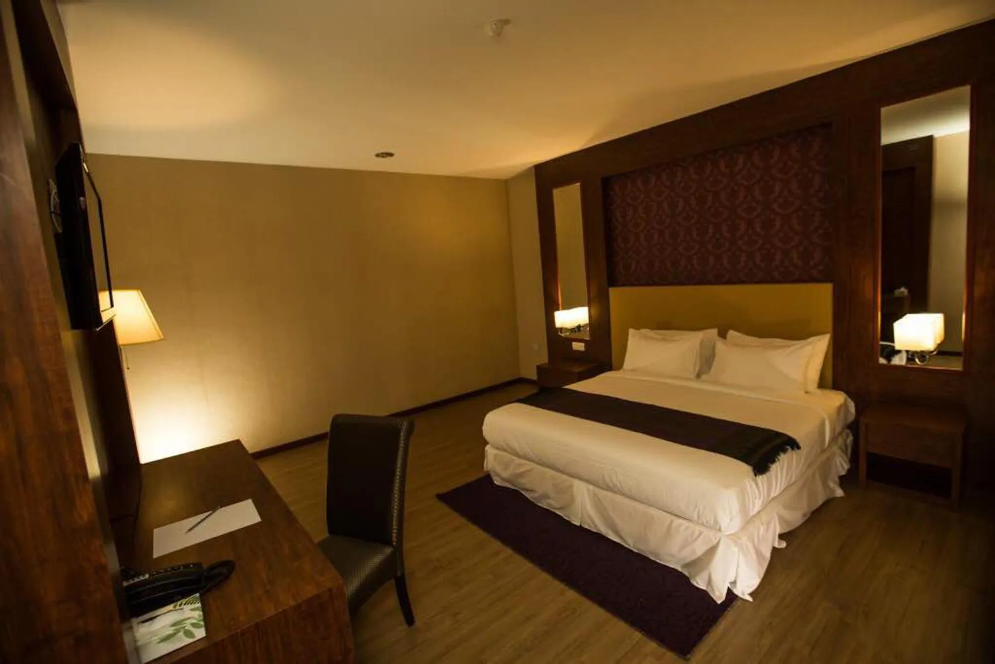 Bed in Hotel Pen Mutiara