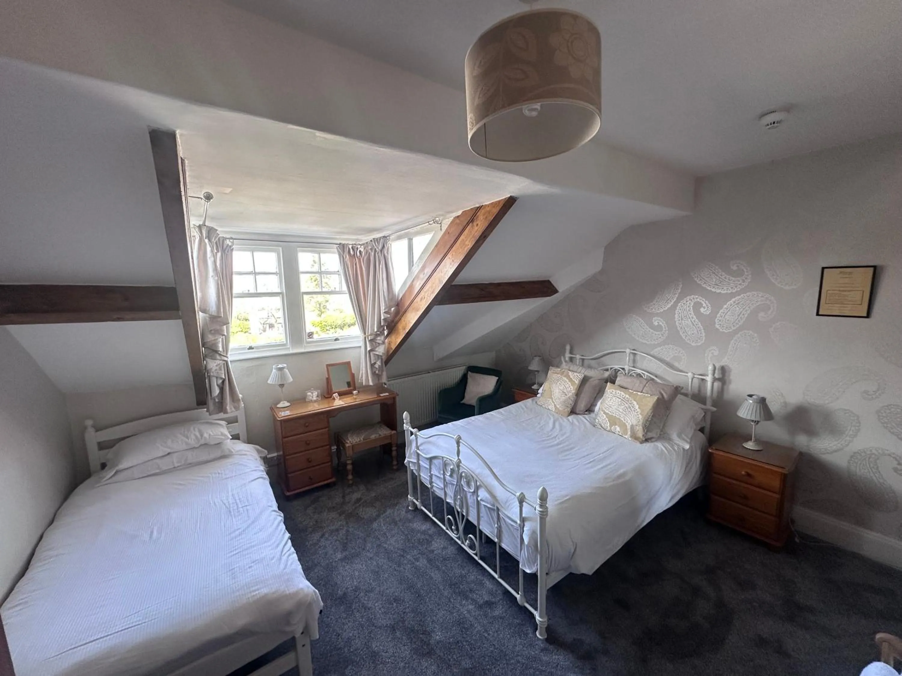 Bed in Kirkwood Guest House