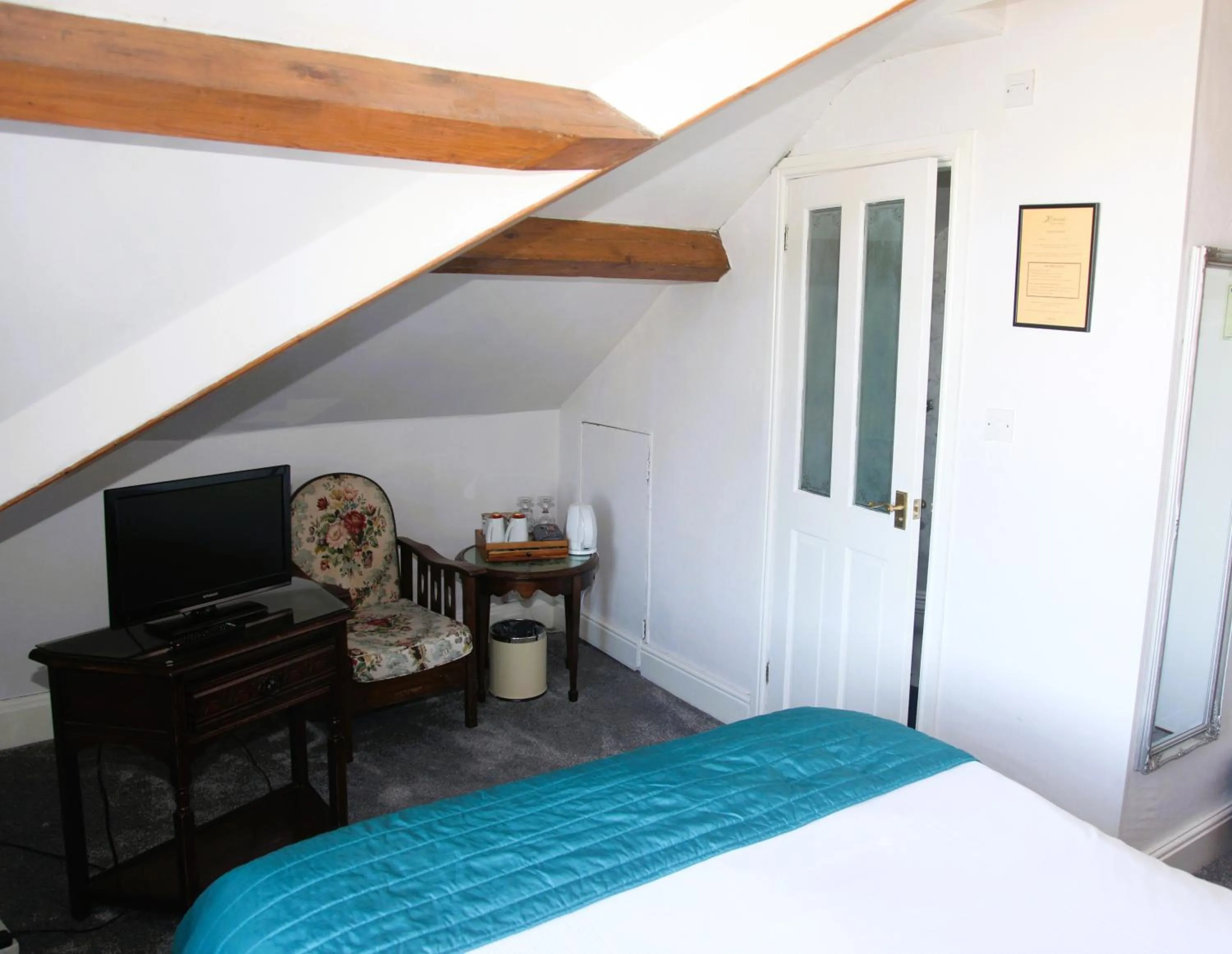 Bed in Kirkwood Guest House