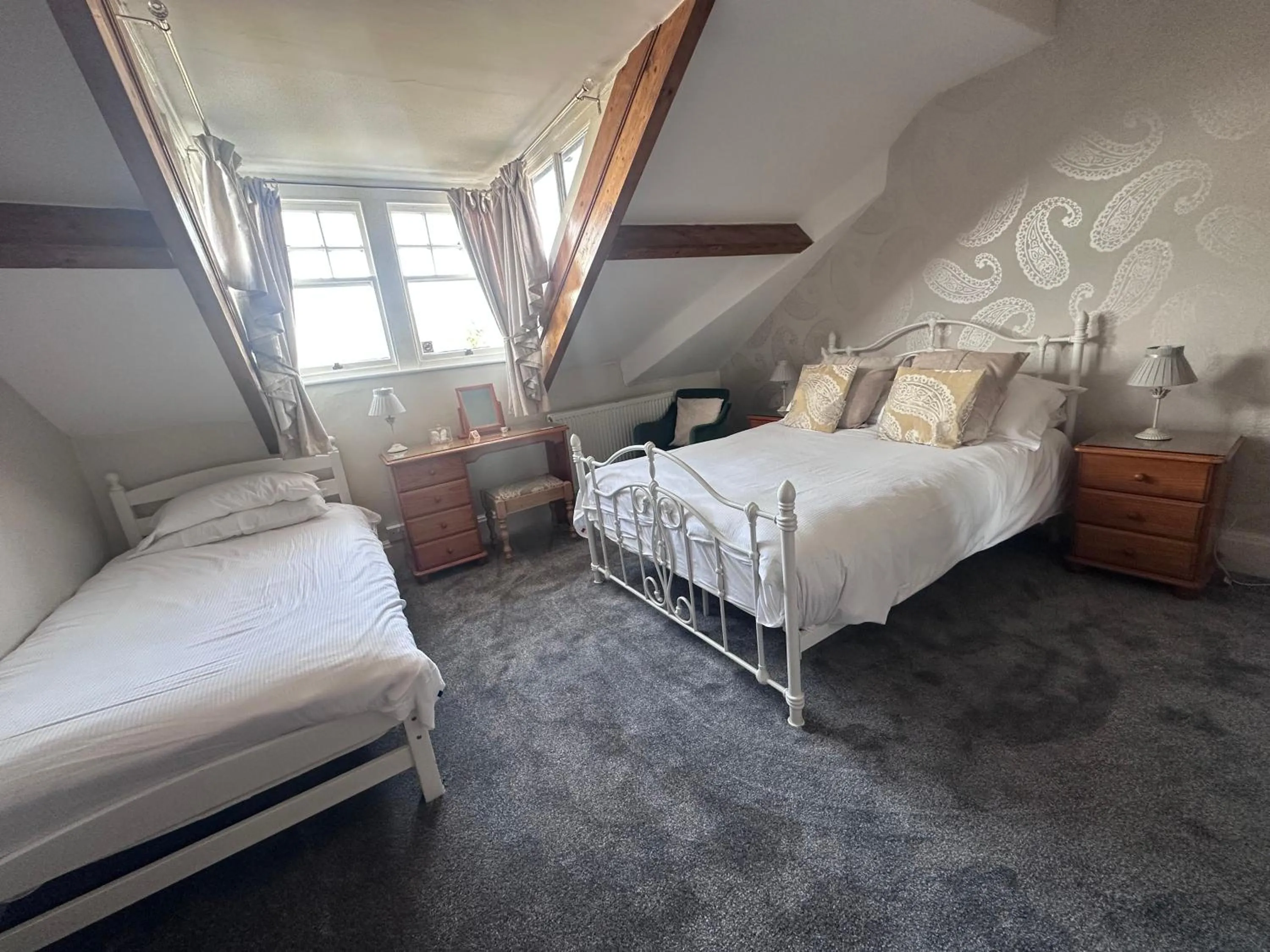 Bed in Kirkwood Guest House