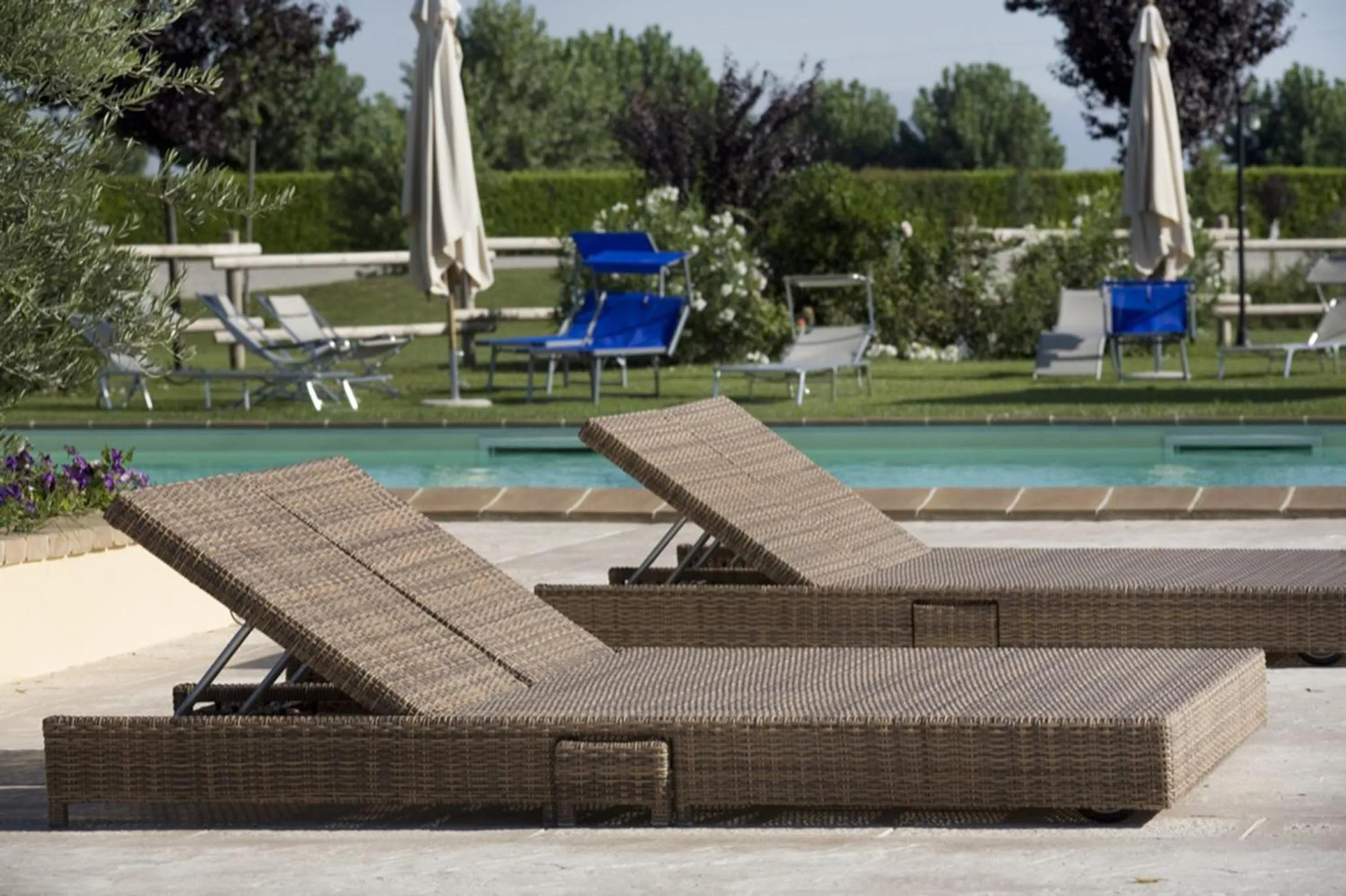 Swimming pool in Il Baio Relais & Natural Spa