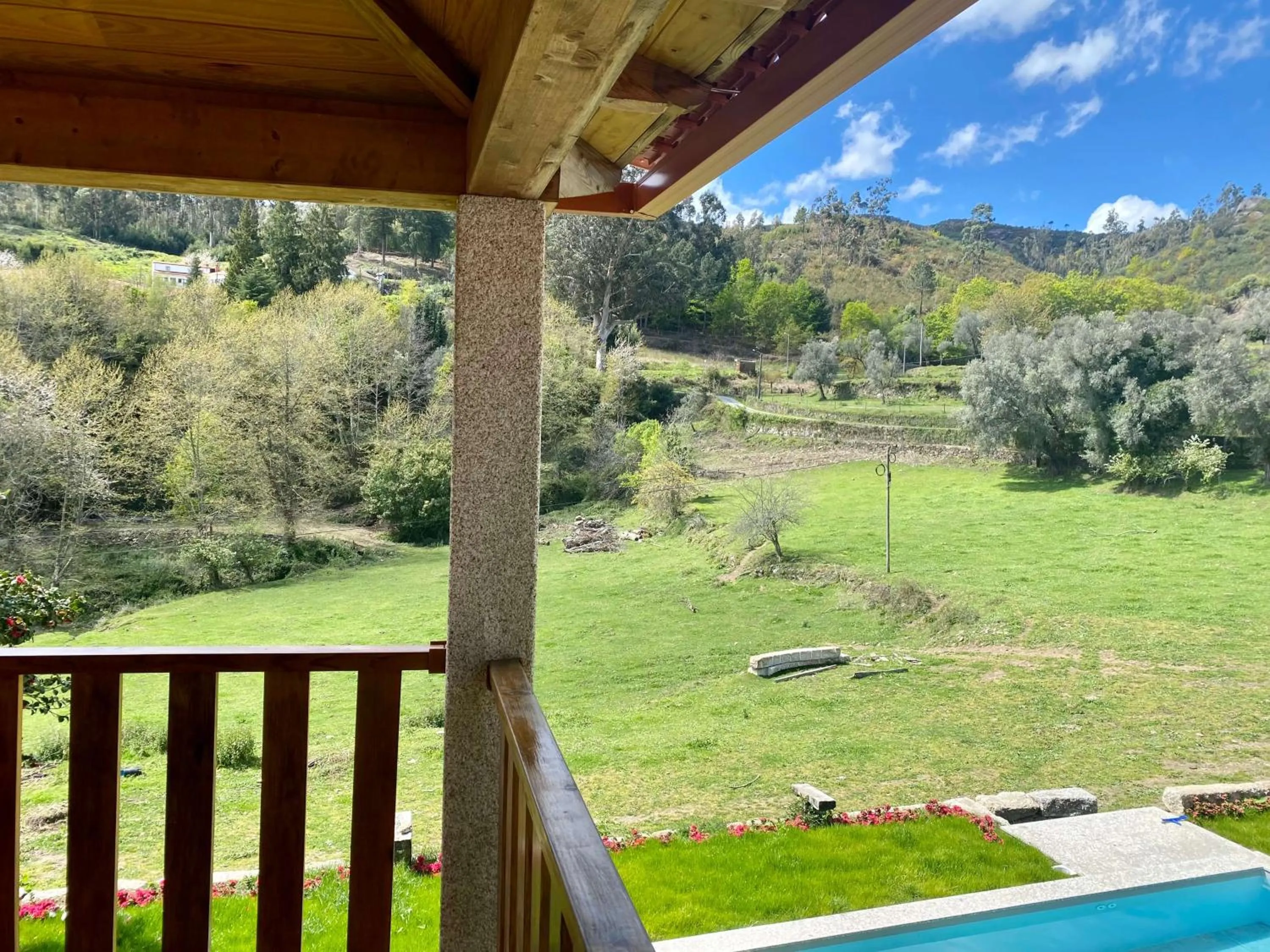 Natural landscape in Quinta do Rapozinho