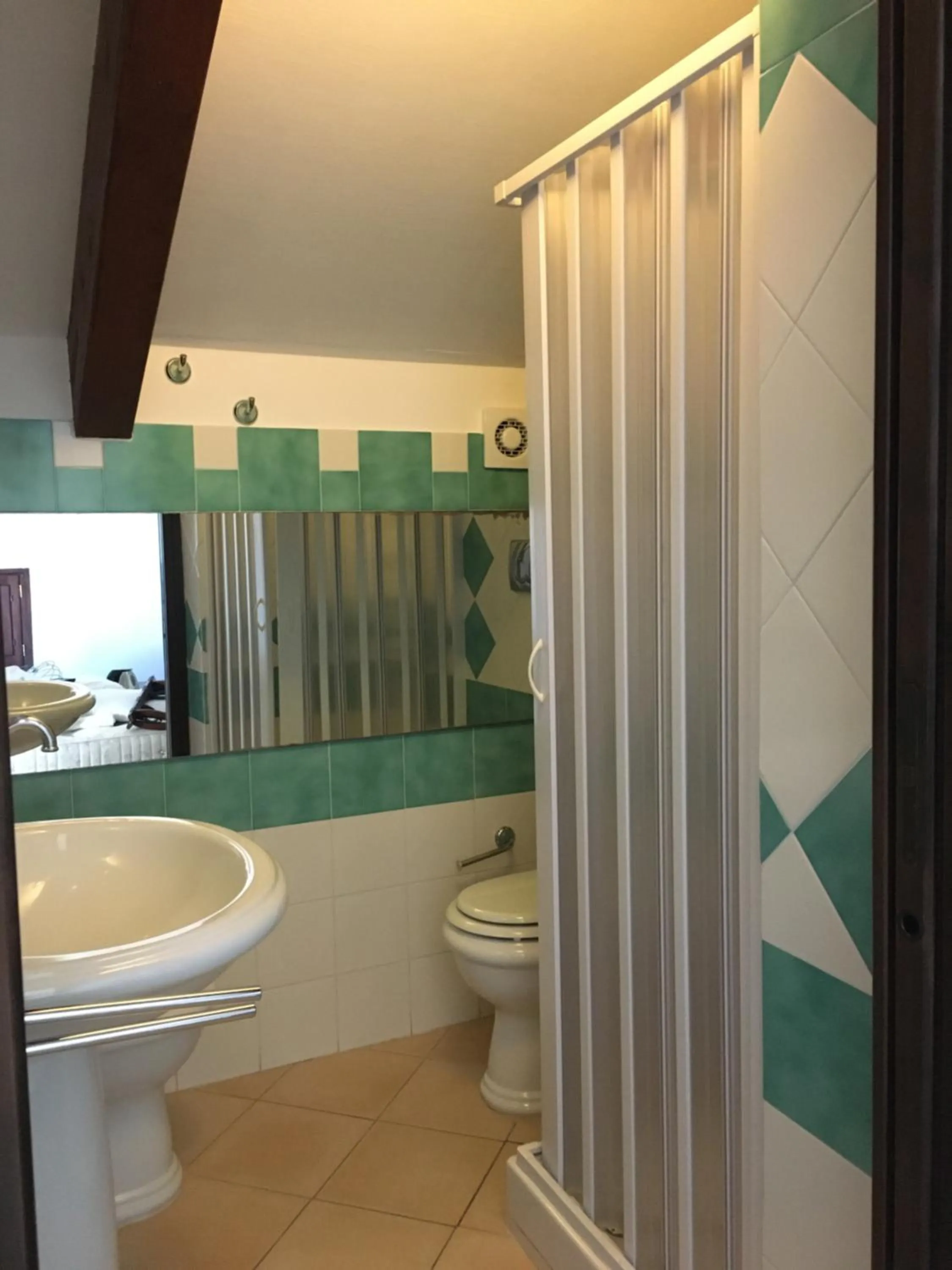Bathroom in L'Eco dell'800