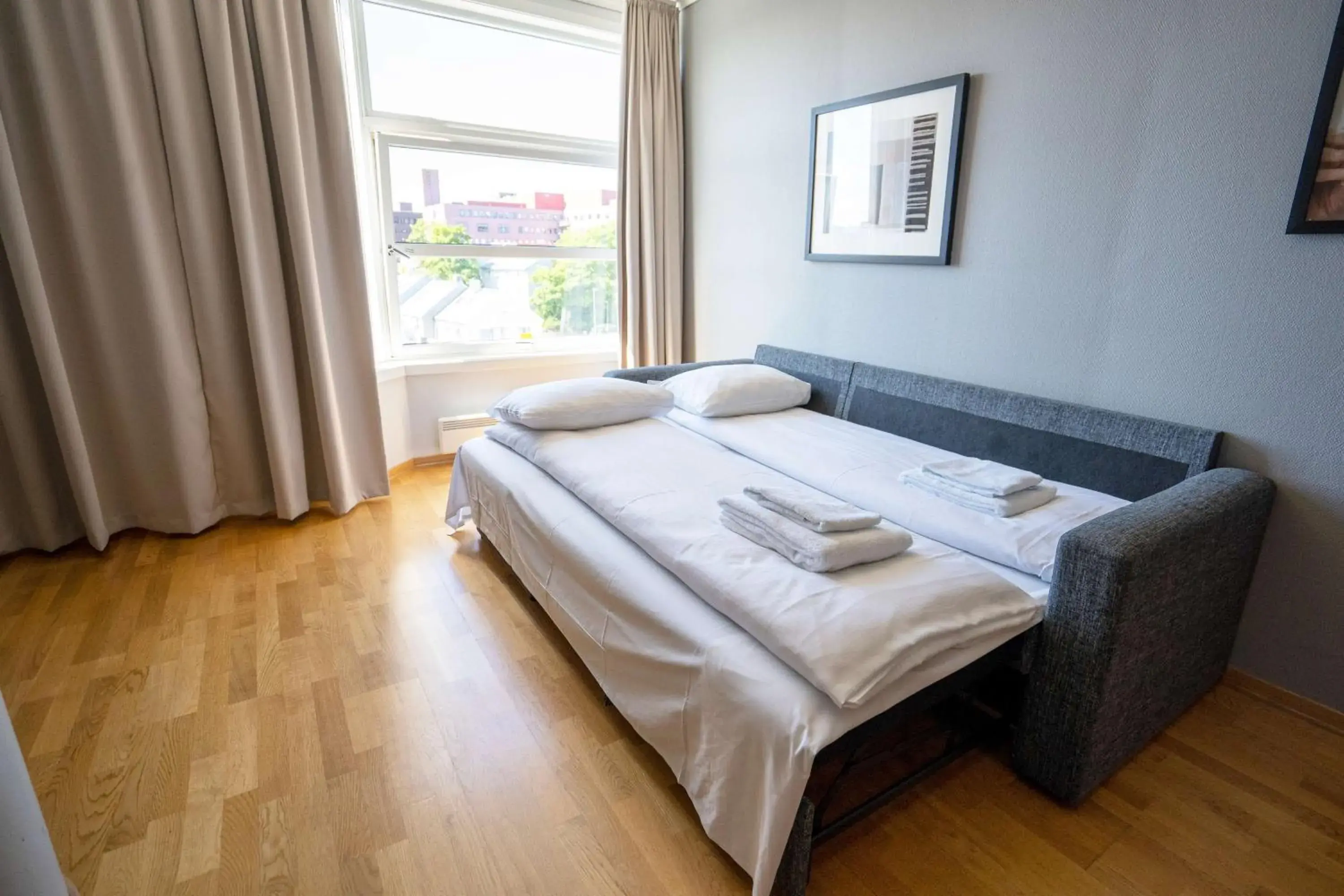 Bedroom, Bed in Scandic Kristiansund Bedroom, Bed in Scandic Kristiansund