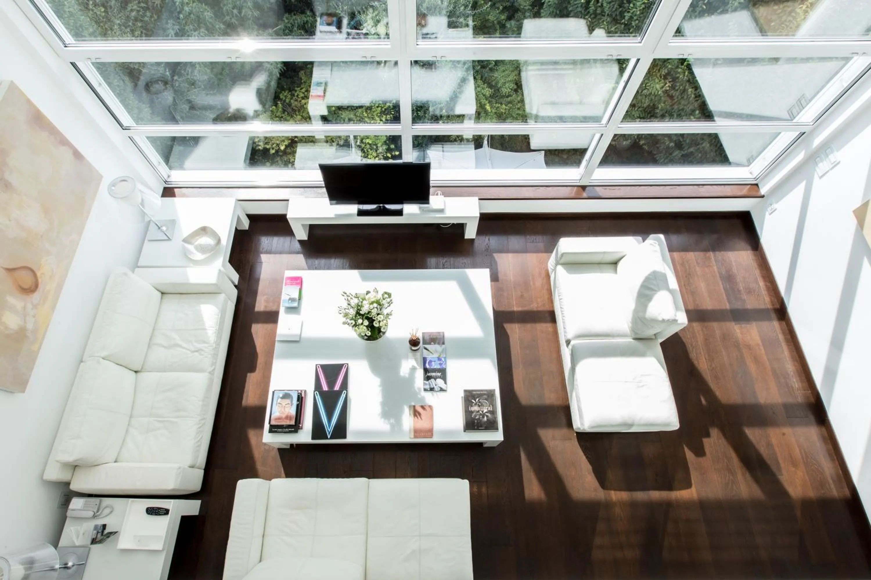 Living room in Magna Pars l'Hotel à Parfum