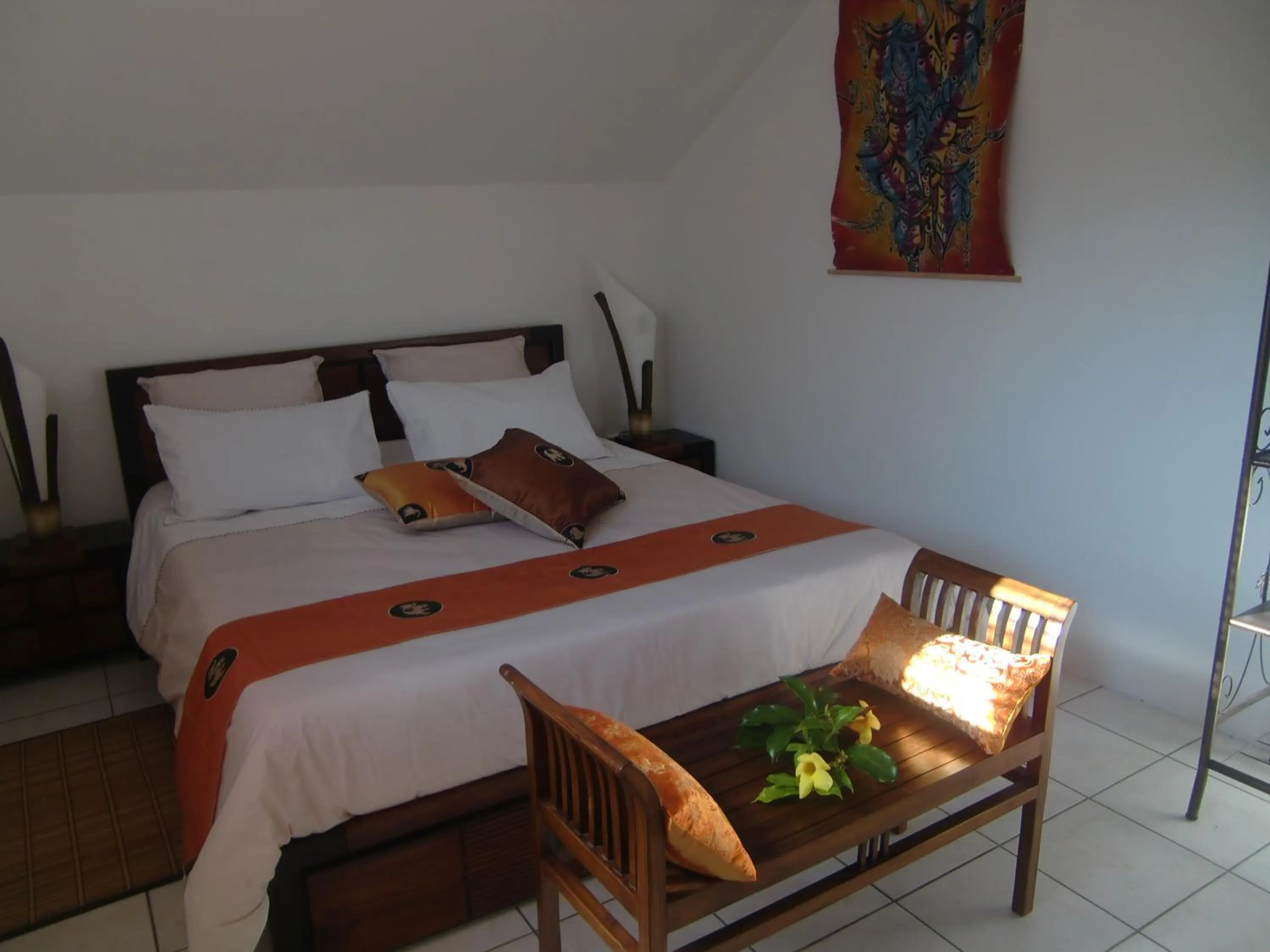 Bed in Villa Ambralini