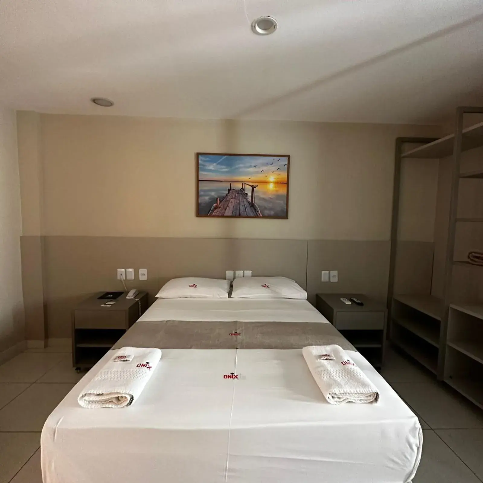 Bedroom, Bed in Onix Hotel Aeroporto Bedroom, Bed in Onix Hotel Aeroporto