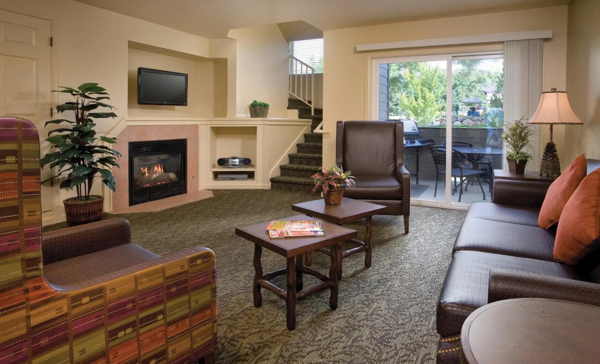 Living room in WorldMark Wolf Creek