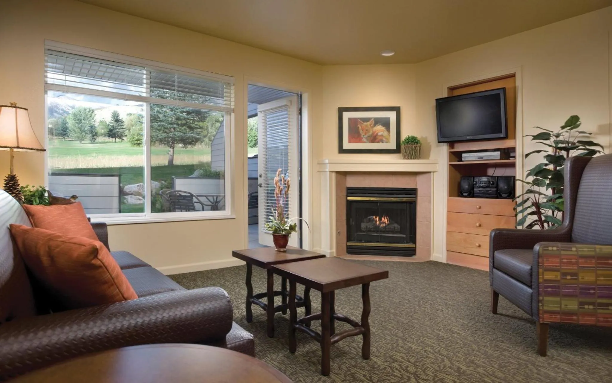 Living room in WorldMark Wolf Creek
