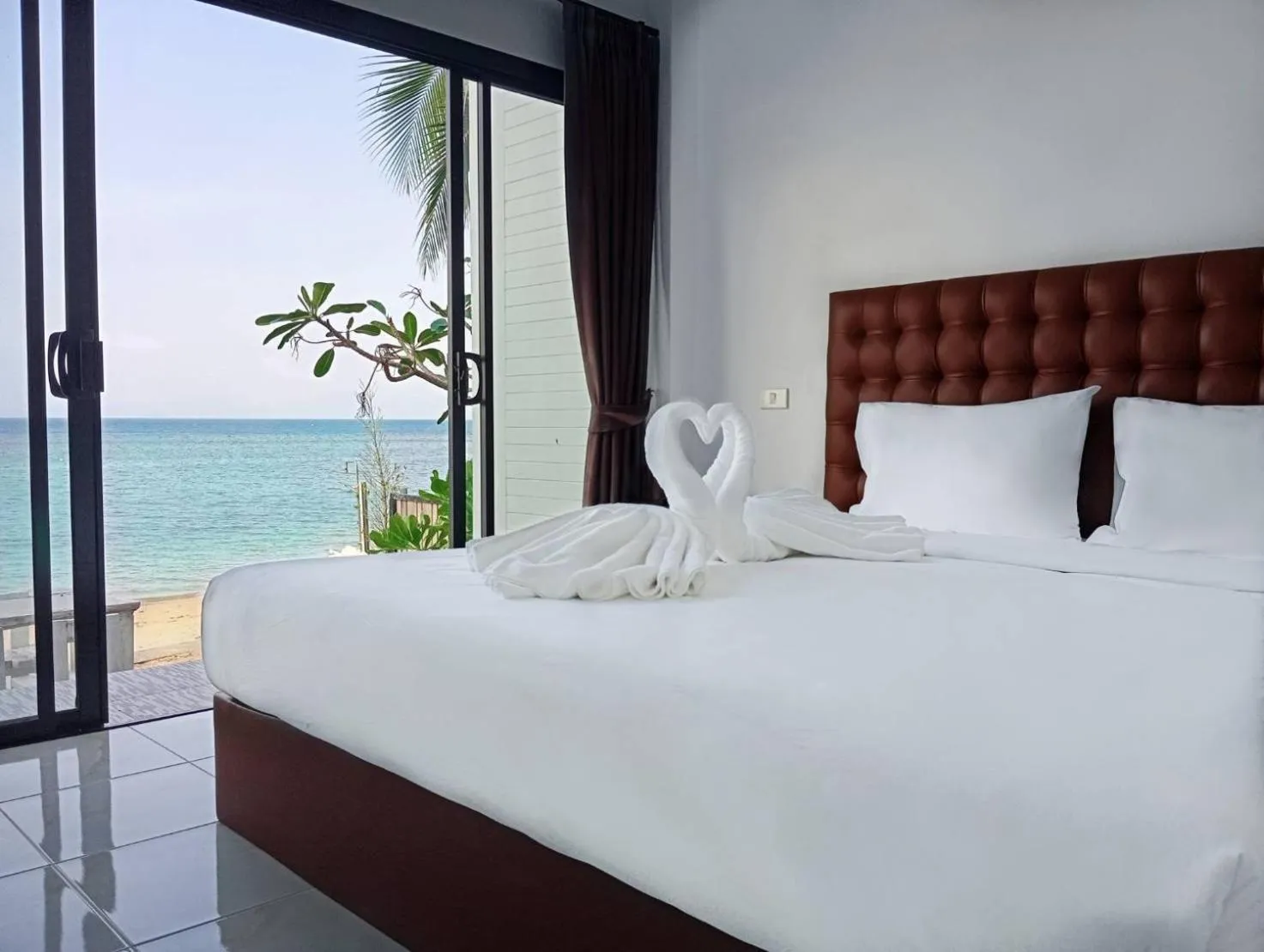 Bed in March Samui Resort