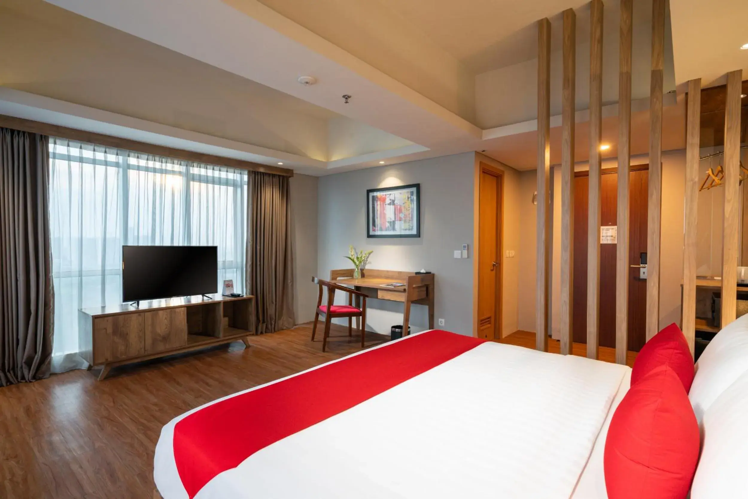 Bedroom, Bed in Sahid Serpong Bedroom, Bed in Sahid Serpong