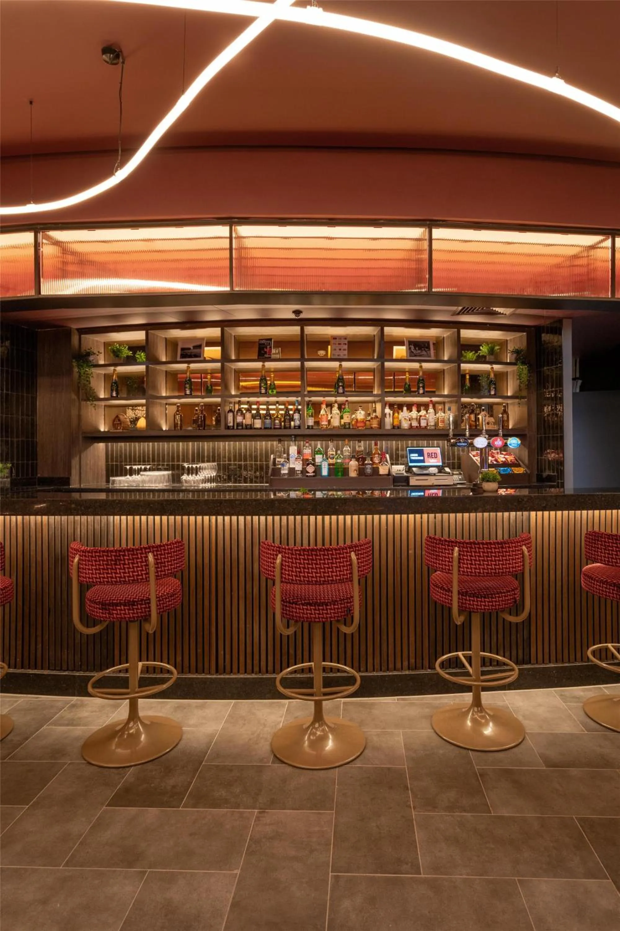 Lounge or bar in Radisson RED London Twickenham