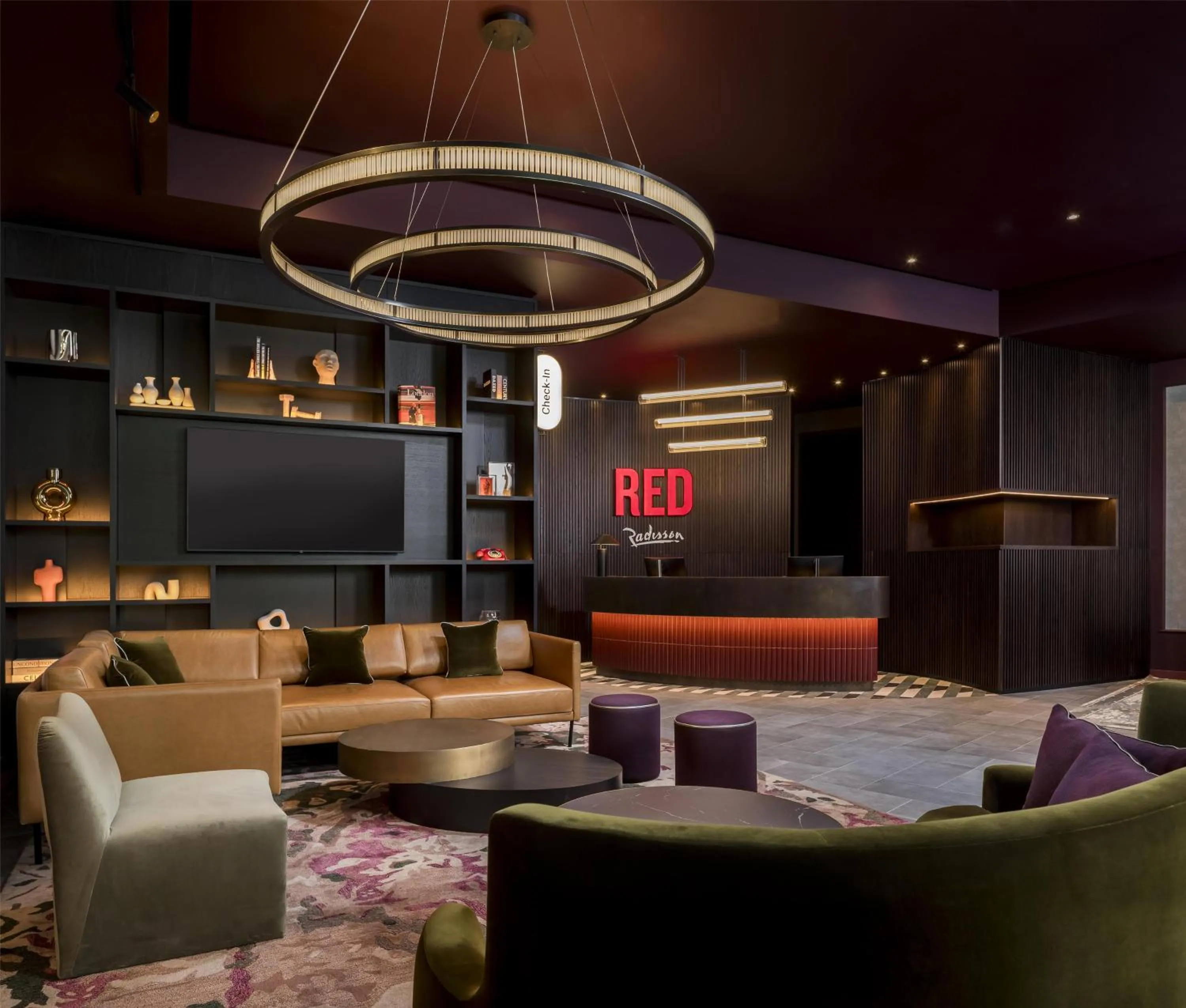 Lobby or reception in Radisson RED London Twickenham