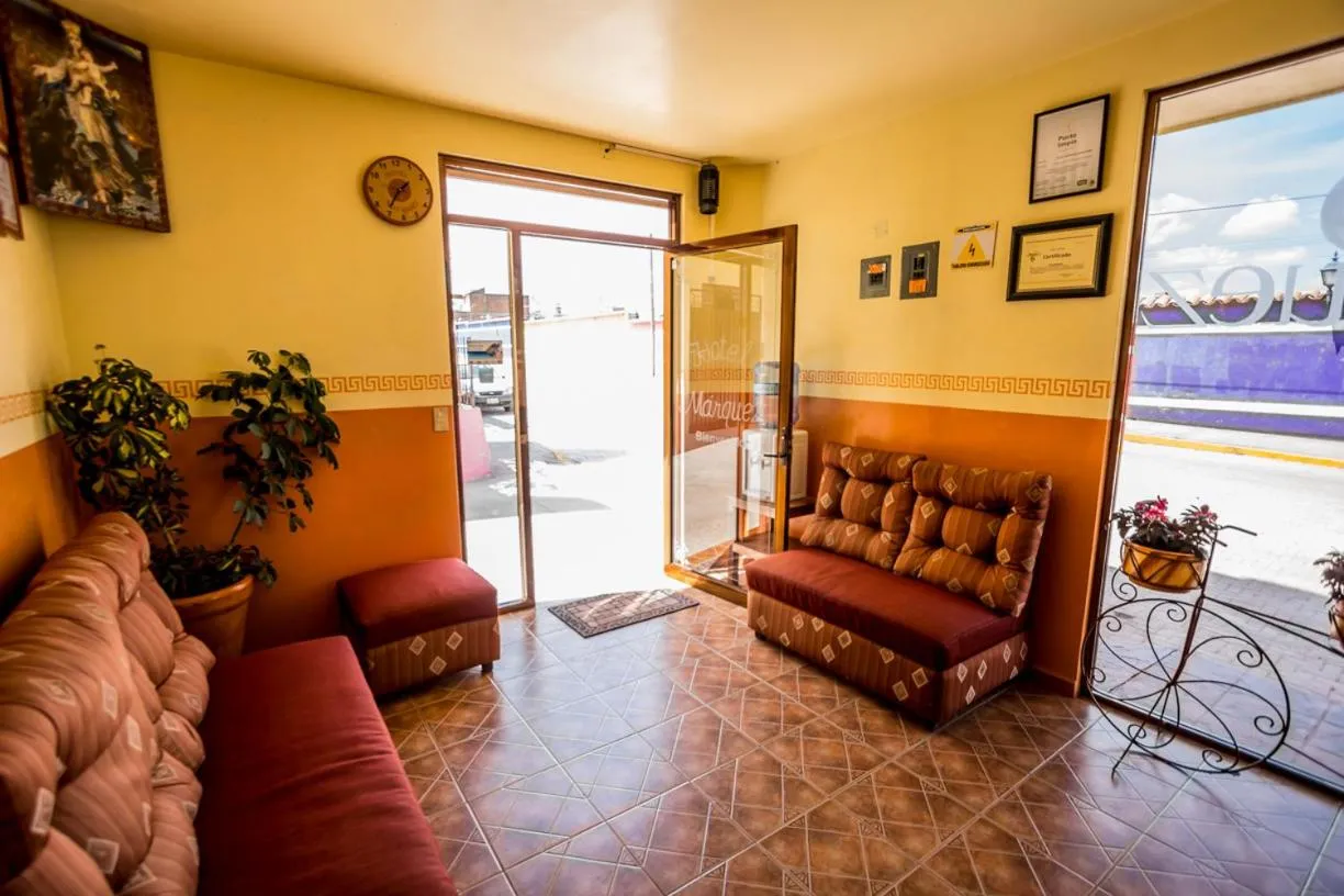 Living room in Hotel Márquez