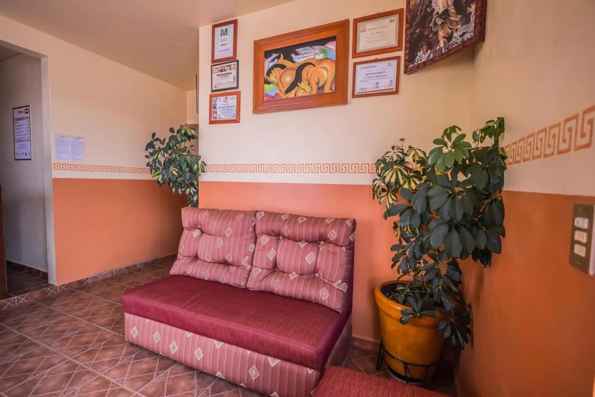 Living room in Hotel Márquez