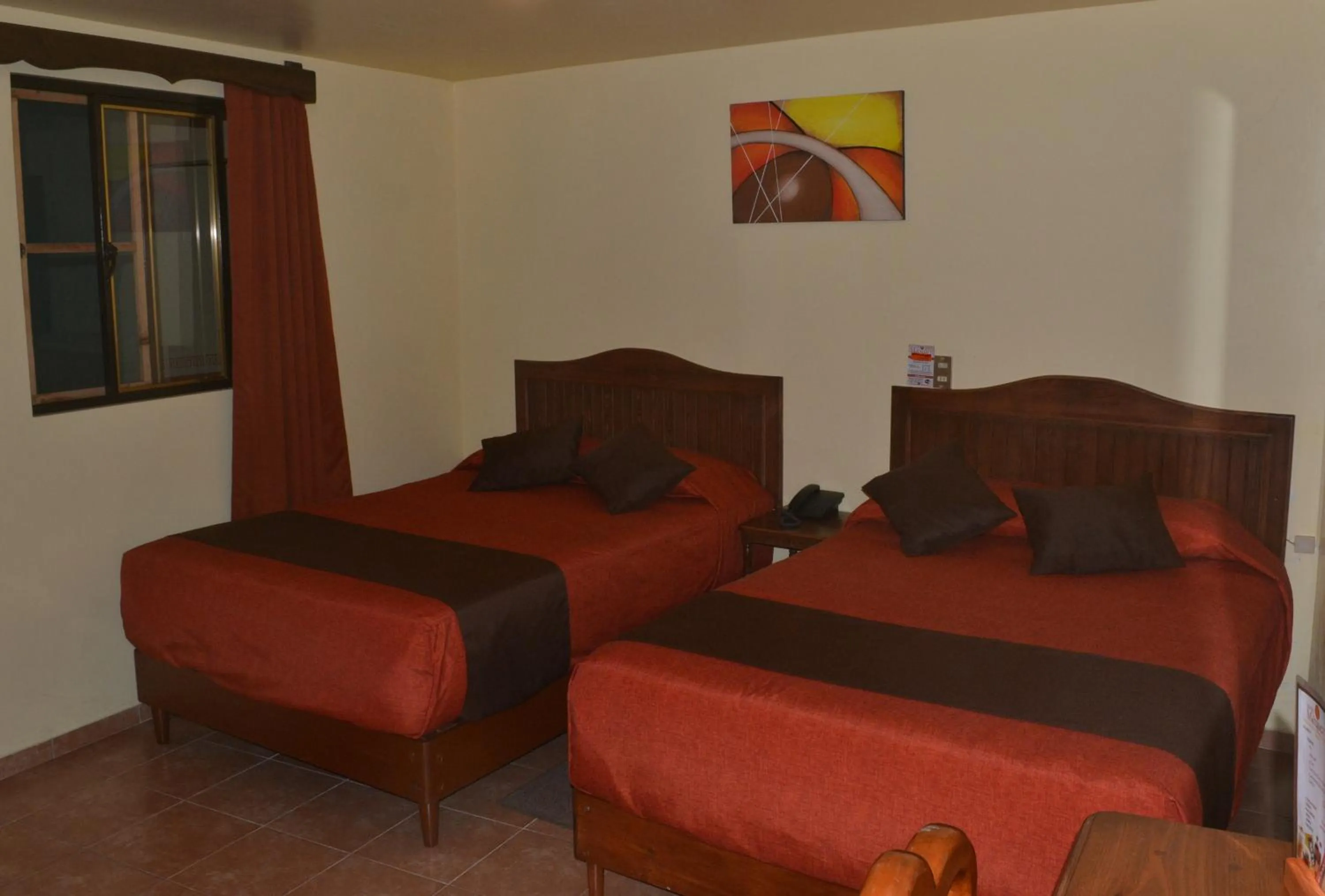 Bed in Hotel Márquez