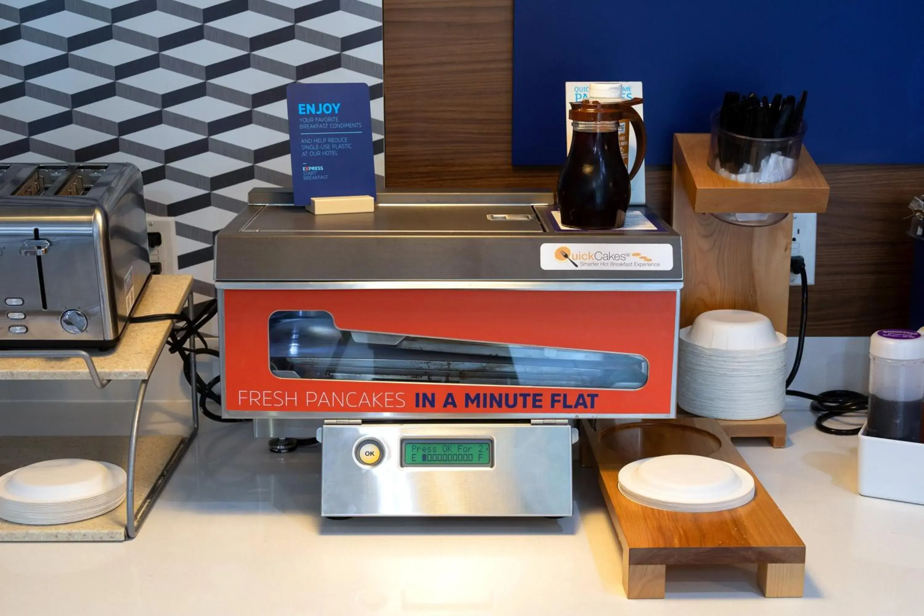 Restaurant/places to eat in Holiday Inn Express & Suites Chicago West - St Charles by IHG Restaurant/places to eat in Holiday Inn Express & Suites Chicago West - St Charles by IHG