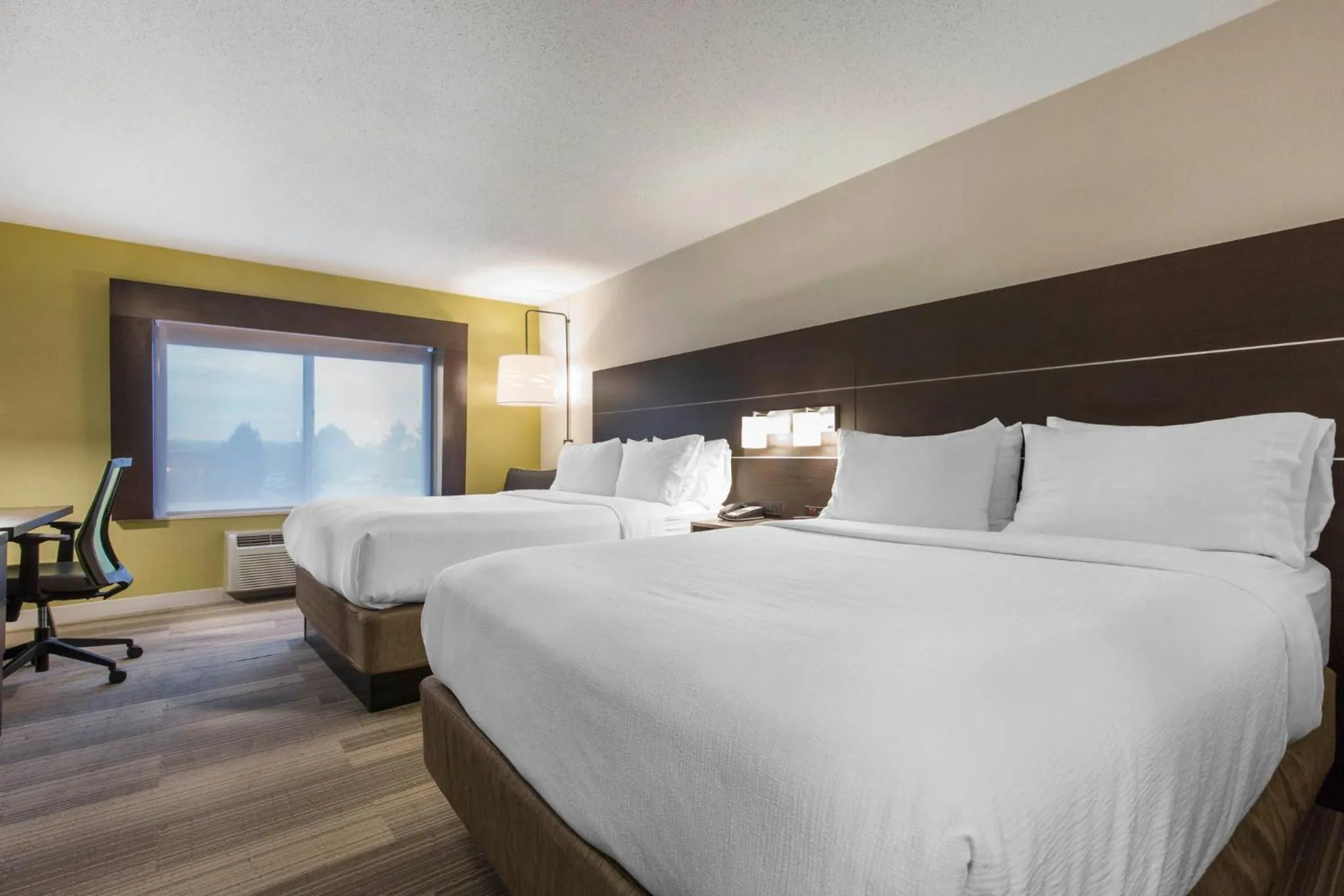 Photo of the whole room, Bed in Holiday Inn Express & Suites Chicago West - St Charles by IHG