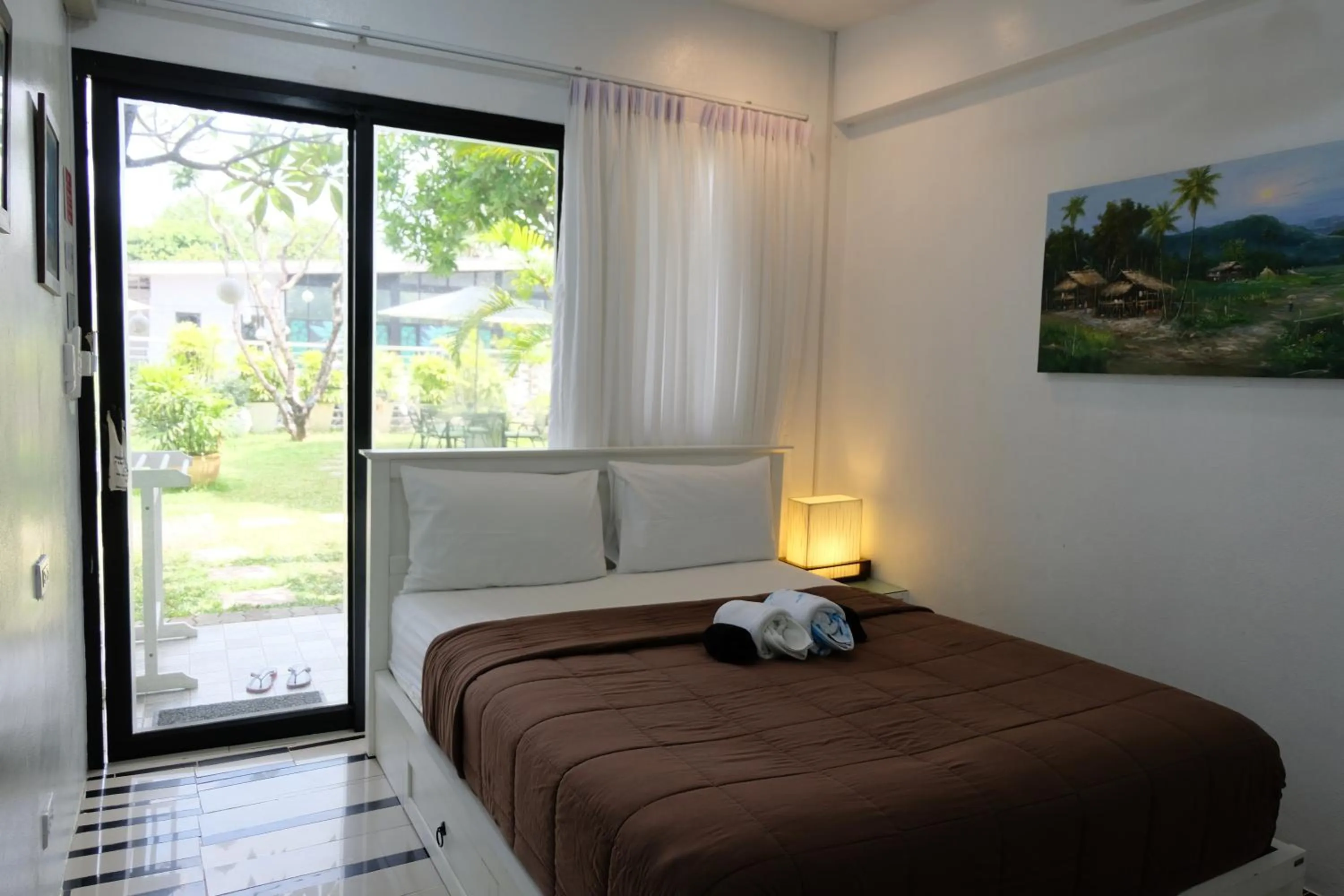 Bed in Baan Poon Garden